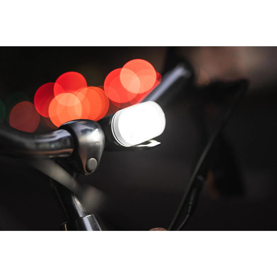 2 Luces Bicicleta SL510 Delantera/Trasera Negro Usb Clip - Image 12
