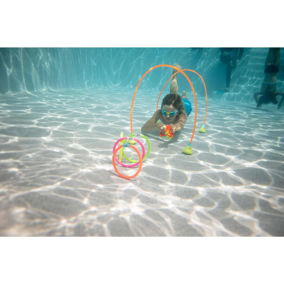 4 Aros natación con lastre Multicolores - Image 11