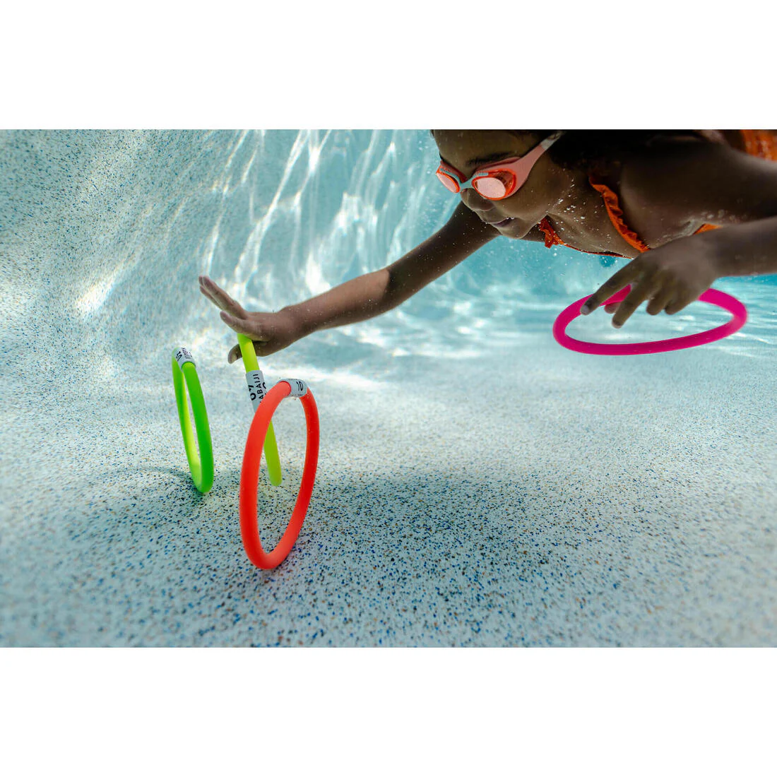 4 Aros natación con lastre Multicolores - Image 5