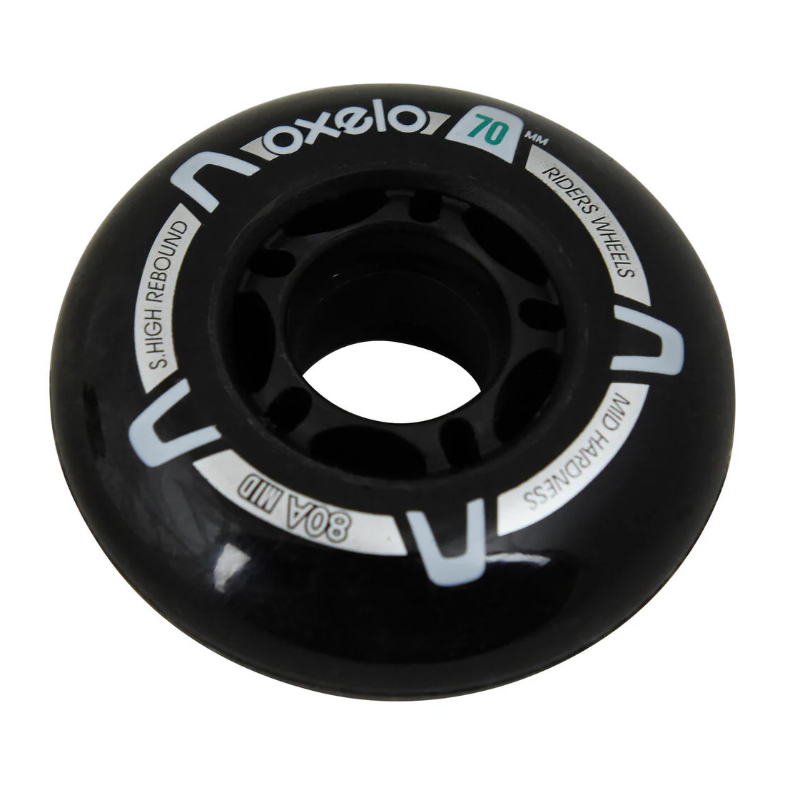 4 Ruedas Patines Niños Oxelo Fit 3 70 mm 80A - Image 3