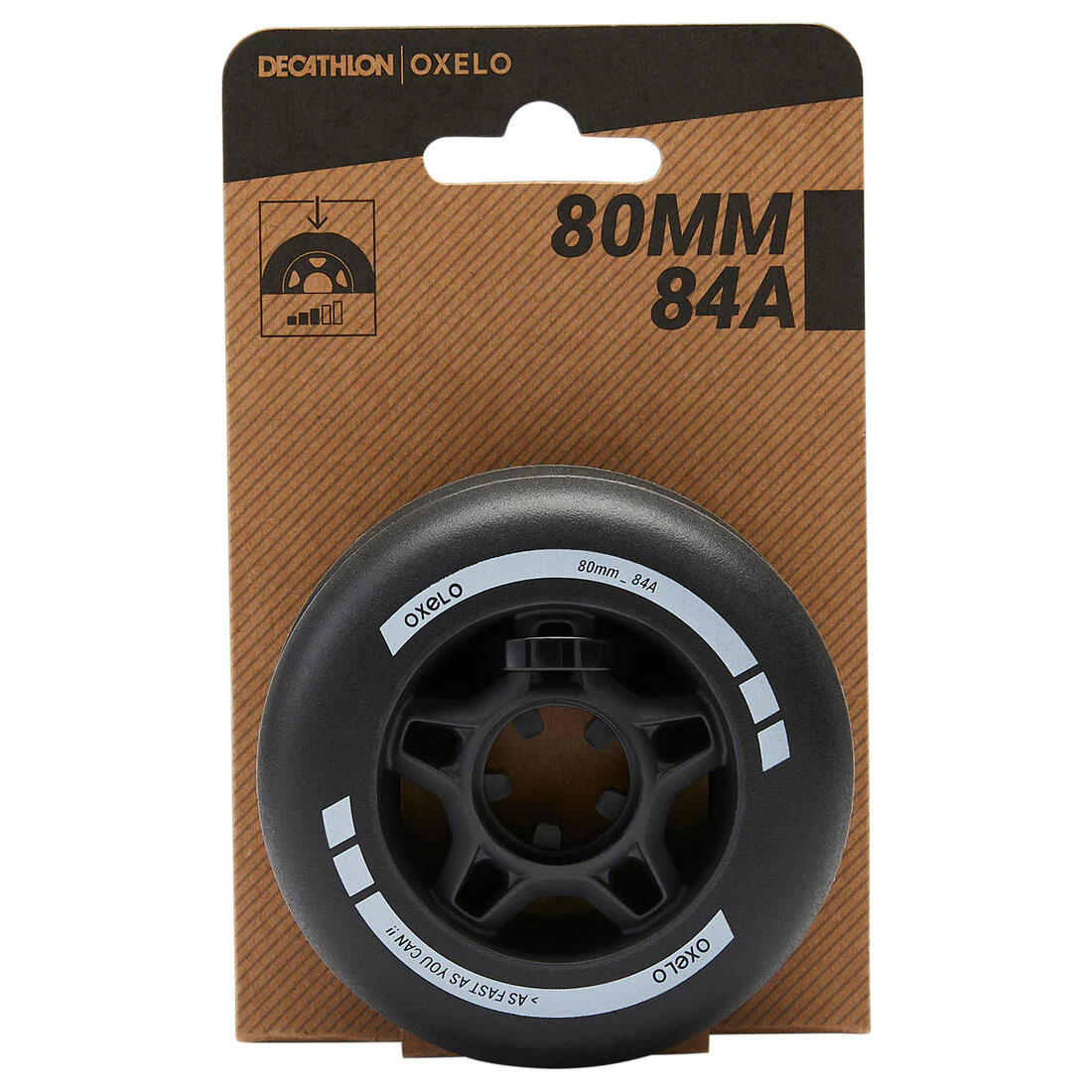 4 Ruedas Patines Oxelo Fitness FIT 80 mm 84A - Image 9