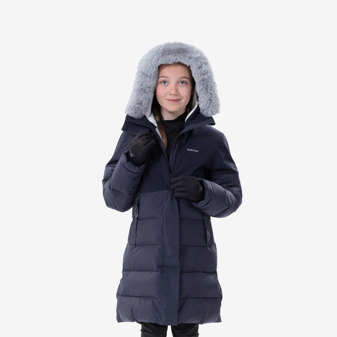 Abrigo de montaña y nieve impermeable Niños 7-15 años Quechua NH500
