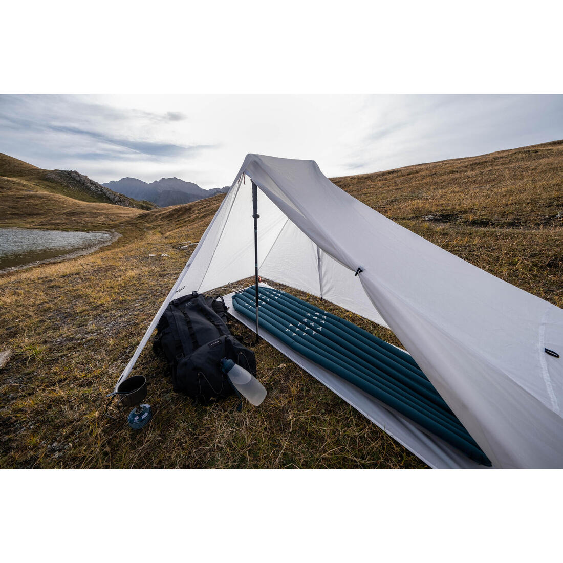 Aislante autoinflable para trekking 195x60 cm. Forclaz MT500 Air XL - Image 10