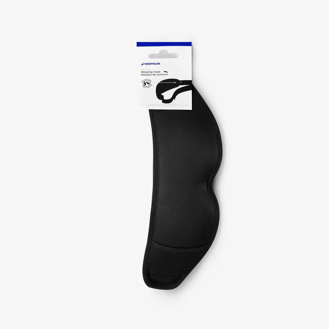 Antifaz para dormir de viaje, Travel 500 negro