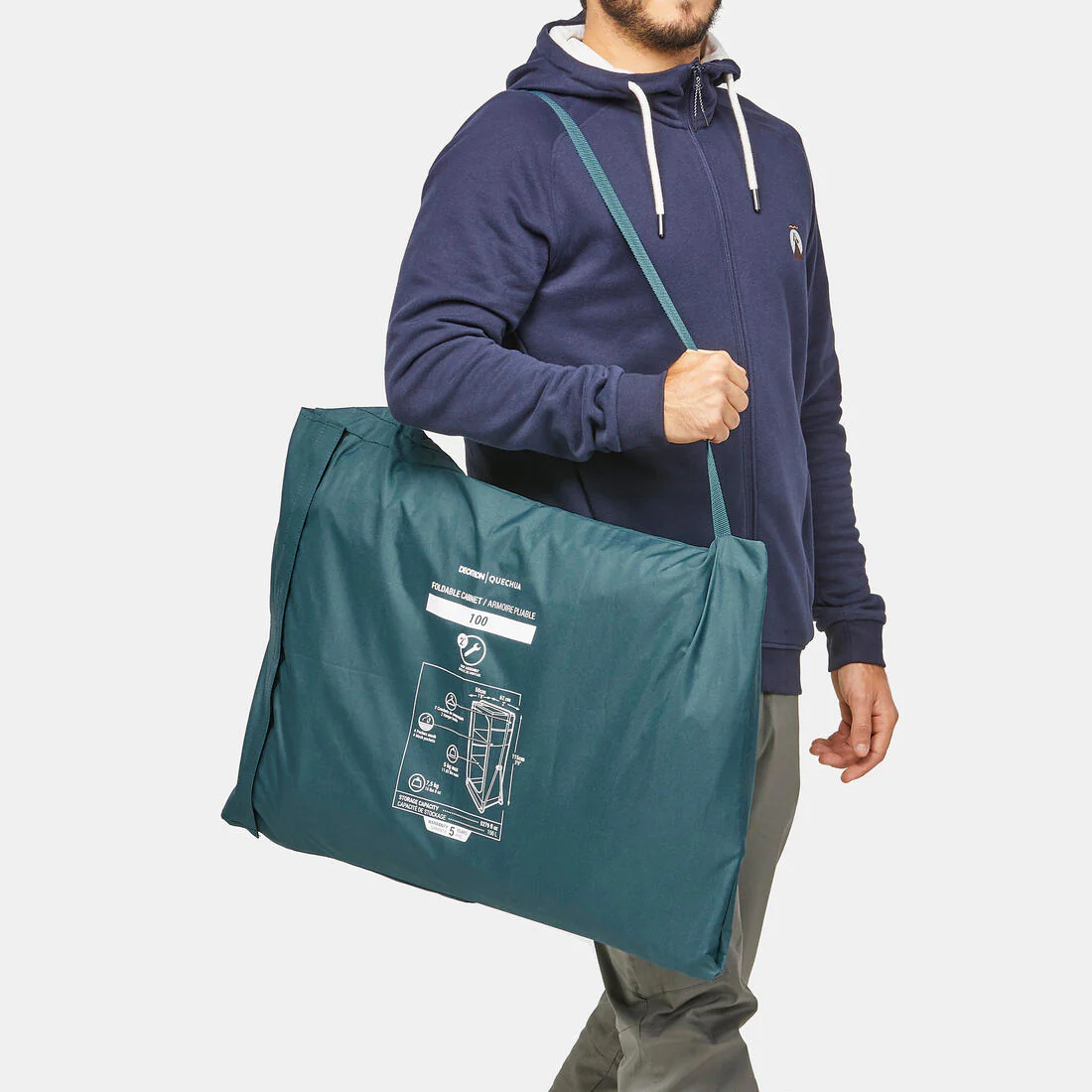 Armario de camping plegable y compacto Quechua Basic - Image 2