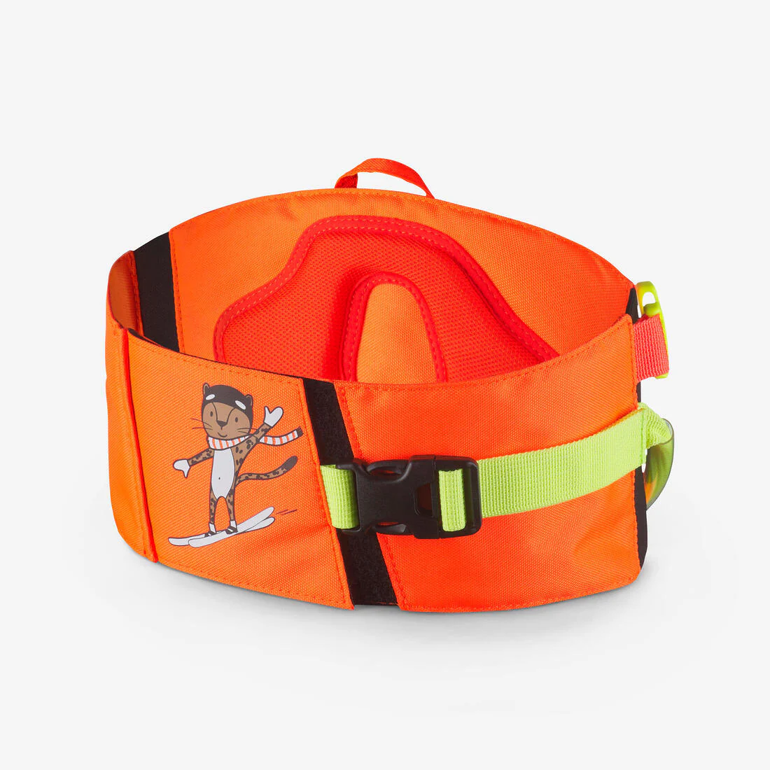 Arnés de iniciación de esquí ajustable niños, Skiwiz naranja - Image 5