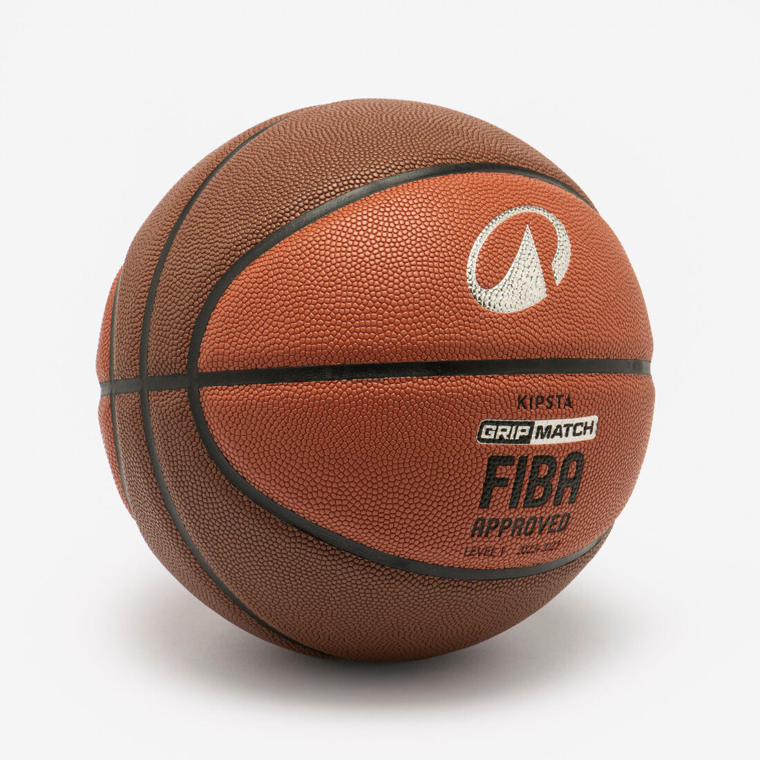 Balón de baloncesto FIBA talla 6 - GRIP MATCH BT500X marrón - Image 3