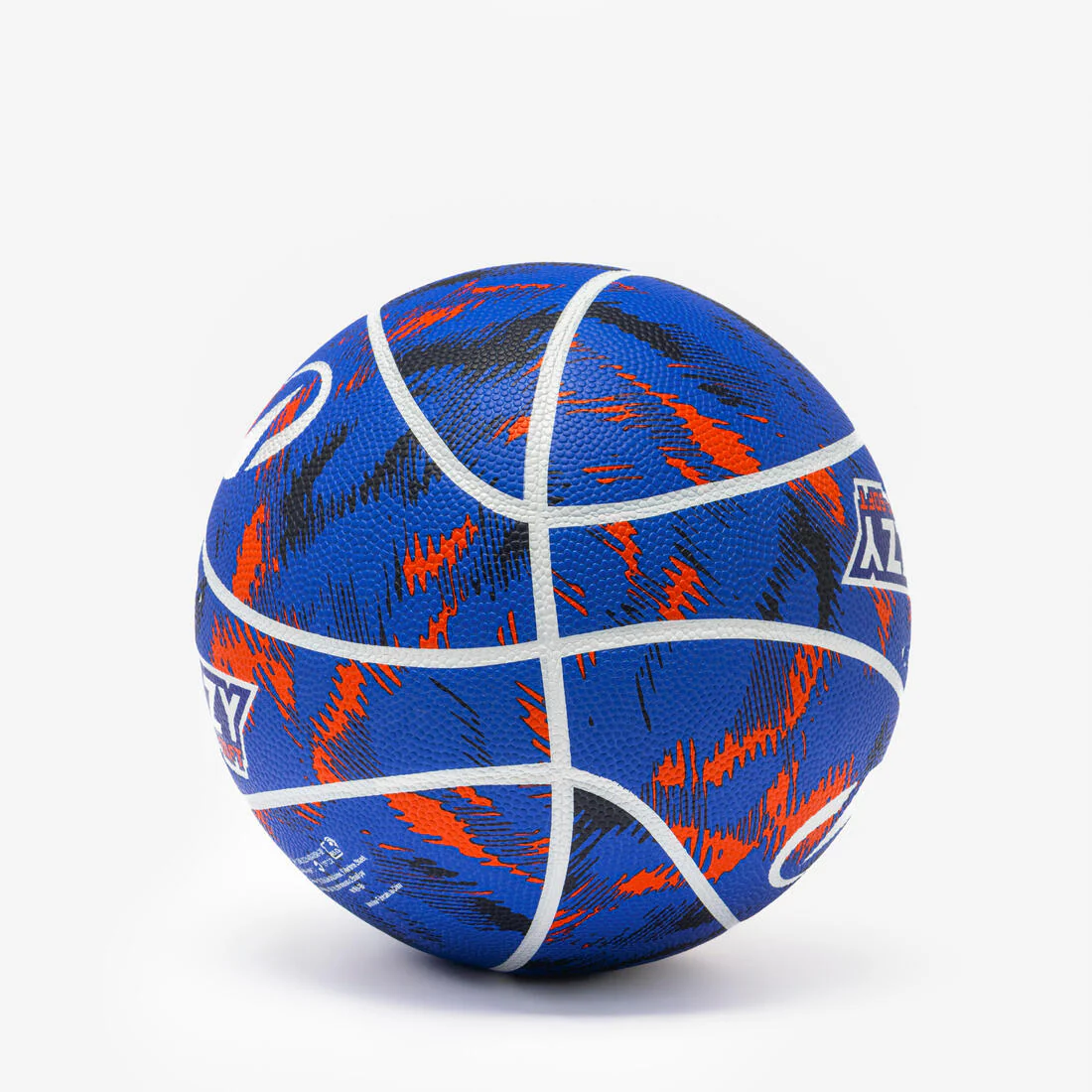 Balón de Baloncesto Tarmak K500 Aniball Niños Iniciación Rojo Azul - Image 3