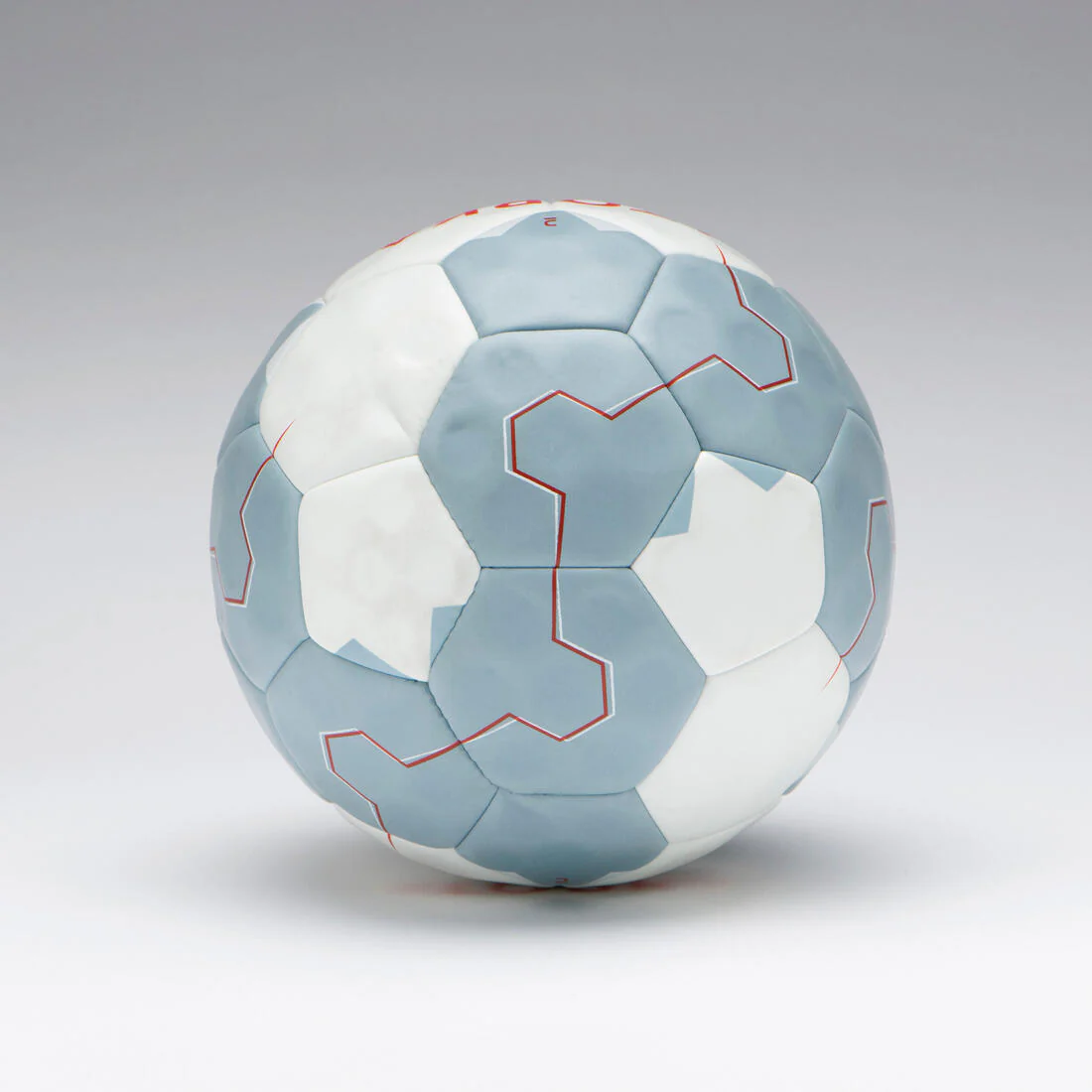 Balón de Balonmano Atorka H500 Adulto T3 Rojo Gris - Image 3