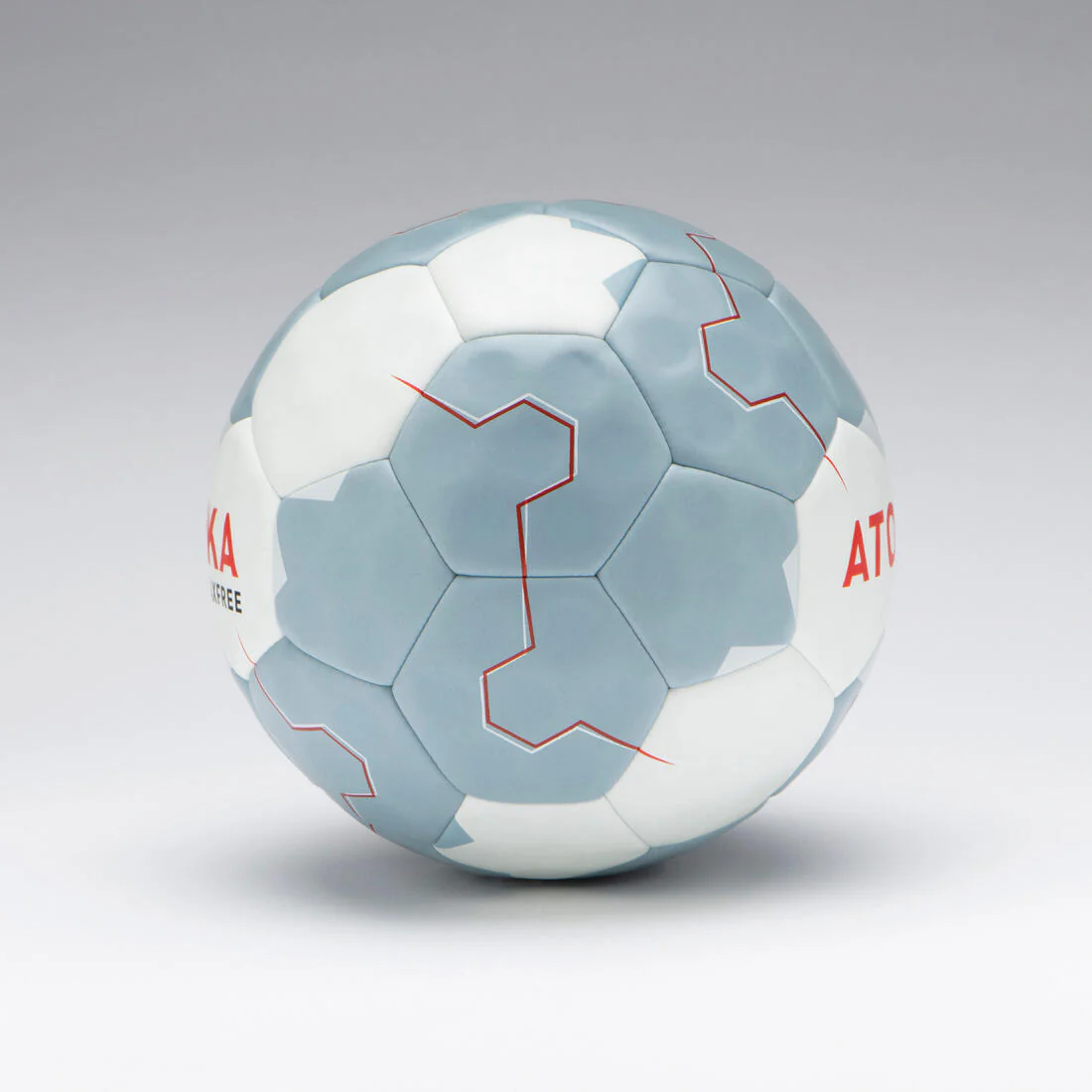 Balón de Balonmano Atorka H500 Adulto T3 Rojo Gris - Image 4