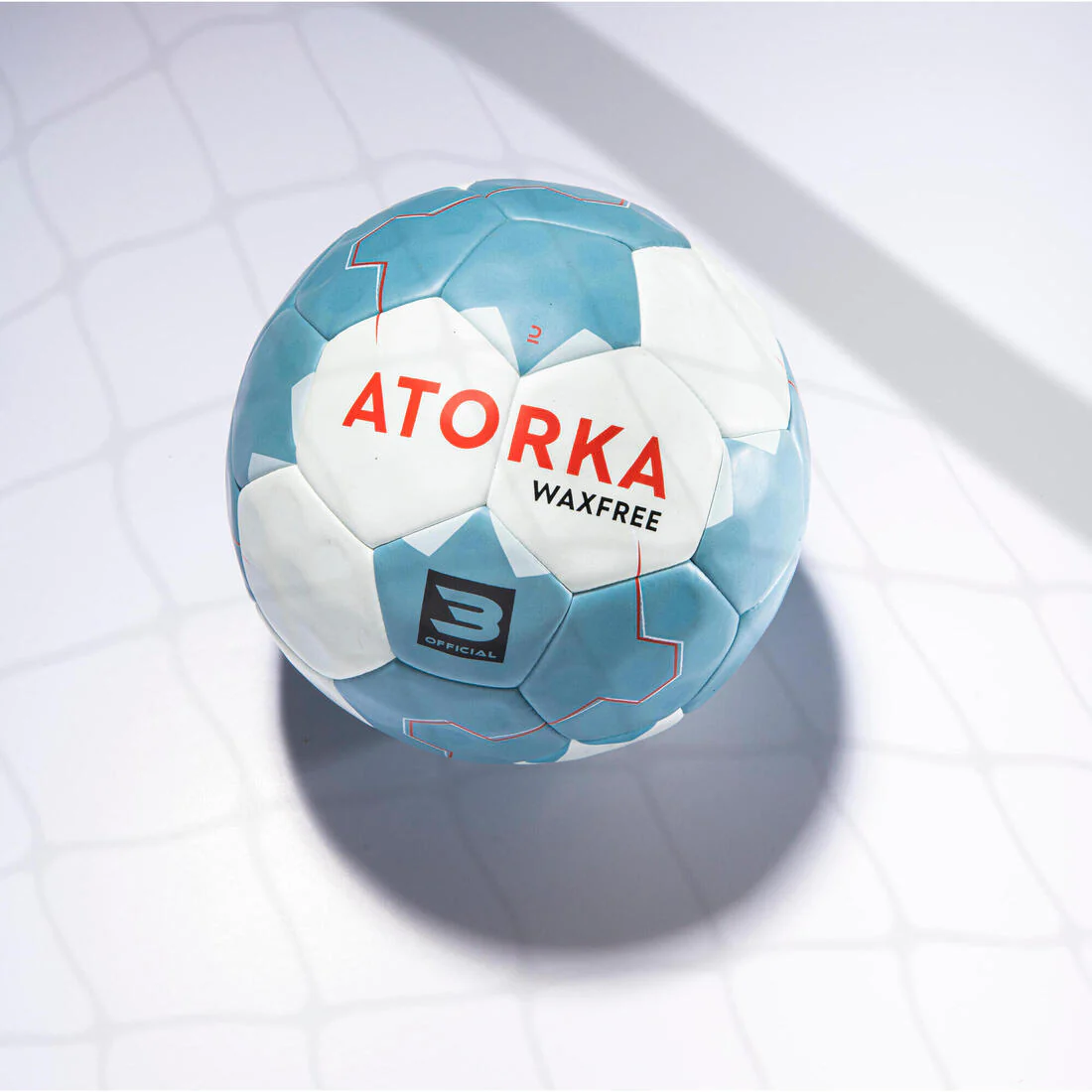 Balón de Balonmano Atorka H500 Adulto T3 Rojo Gris - Image 7
