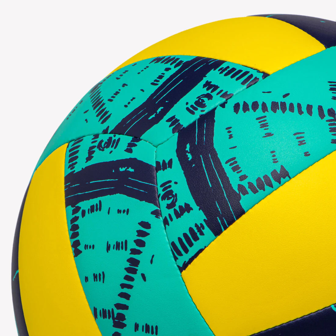 Balón de vóley, VB100 azul y amarillo - Image 4