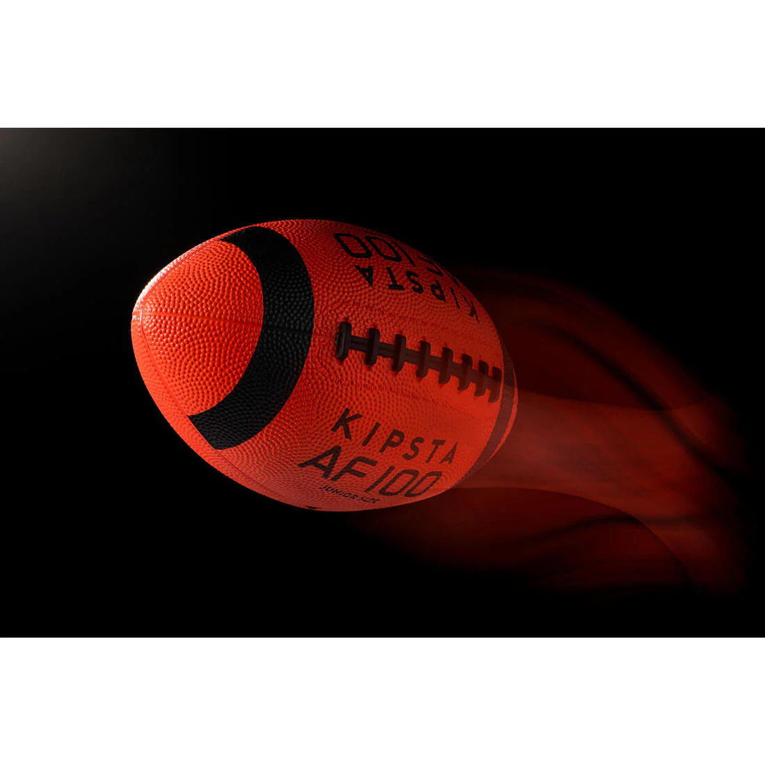 Balón Fútbol Americano Kipsta AF100 Niño Naranja y Negro - Image 3