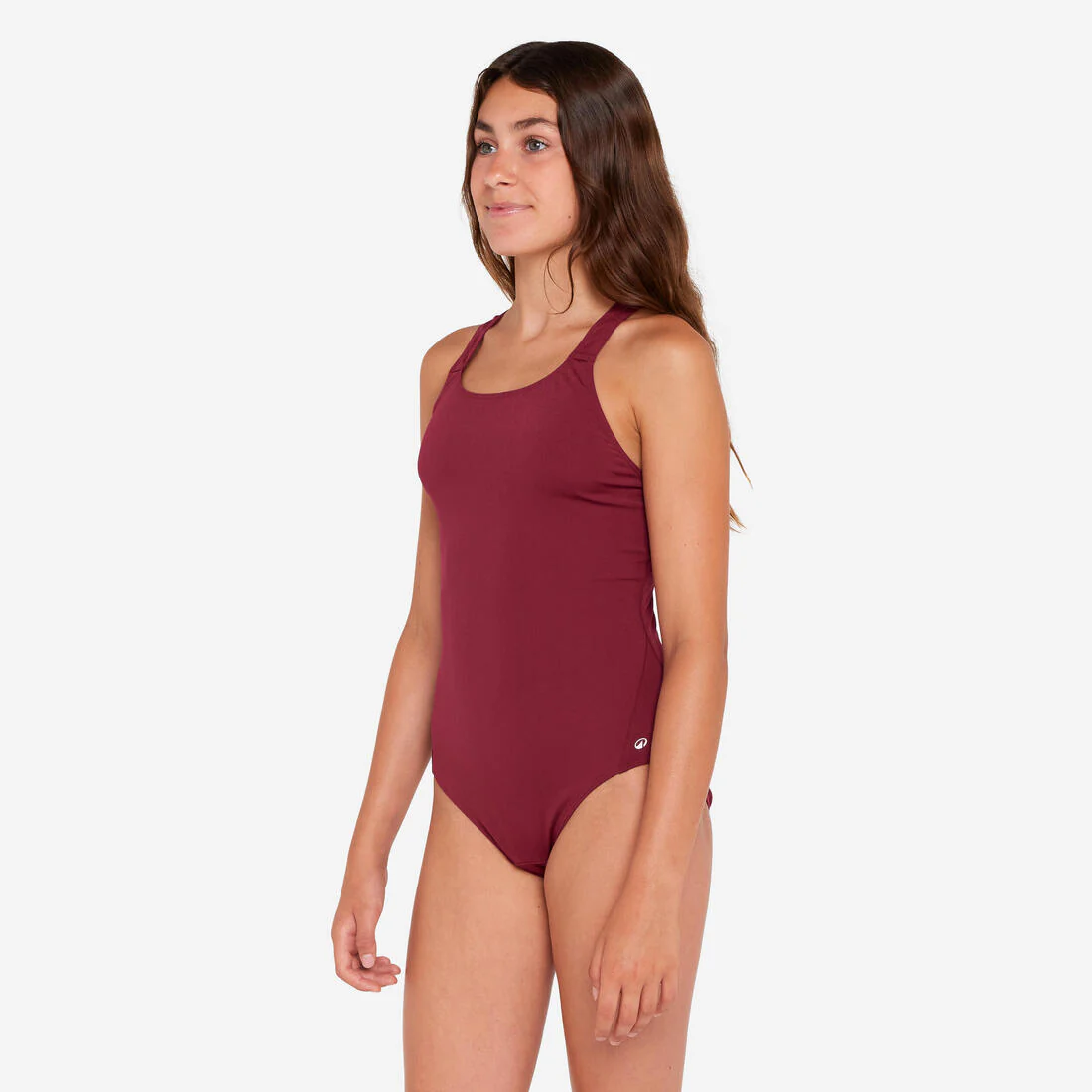 Bañador Niña Natación 100 Vera Violeta - Image 2