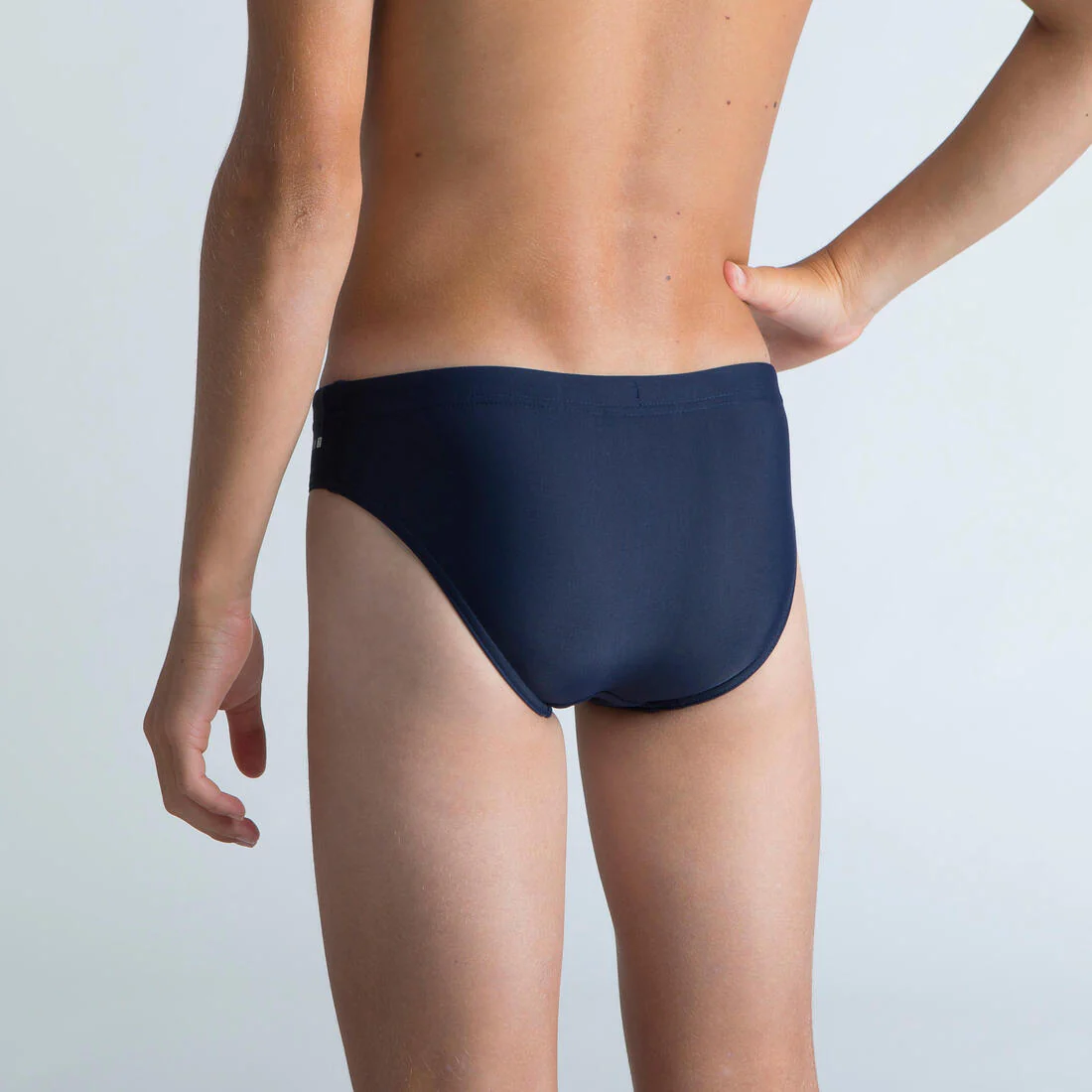 Bañador Niño natación slip azul marino - Image 2
