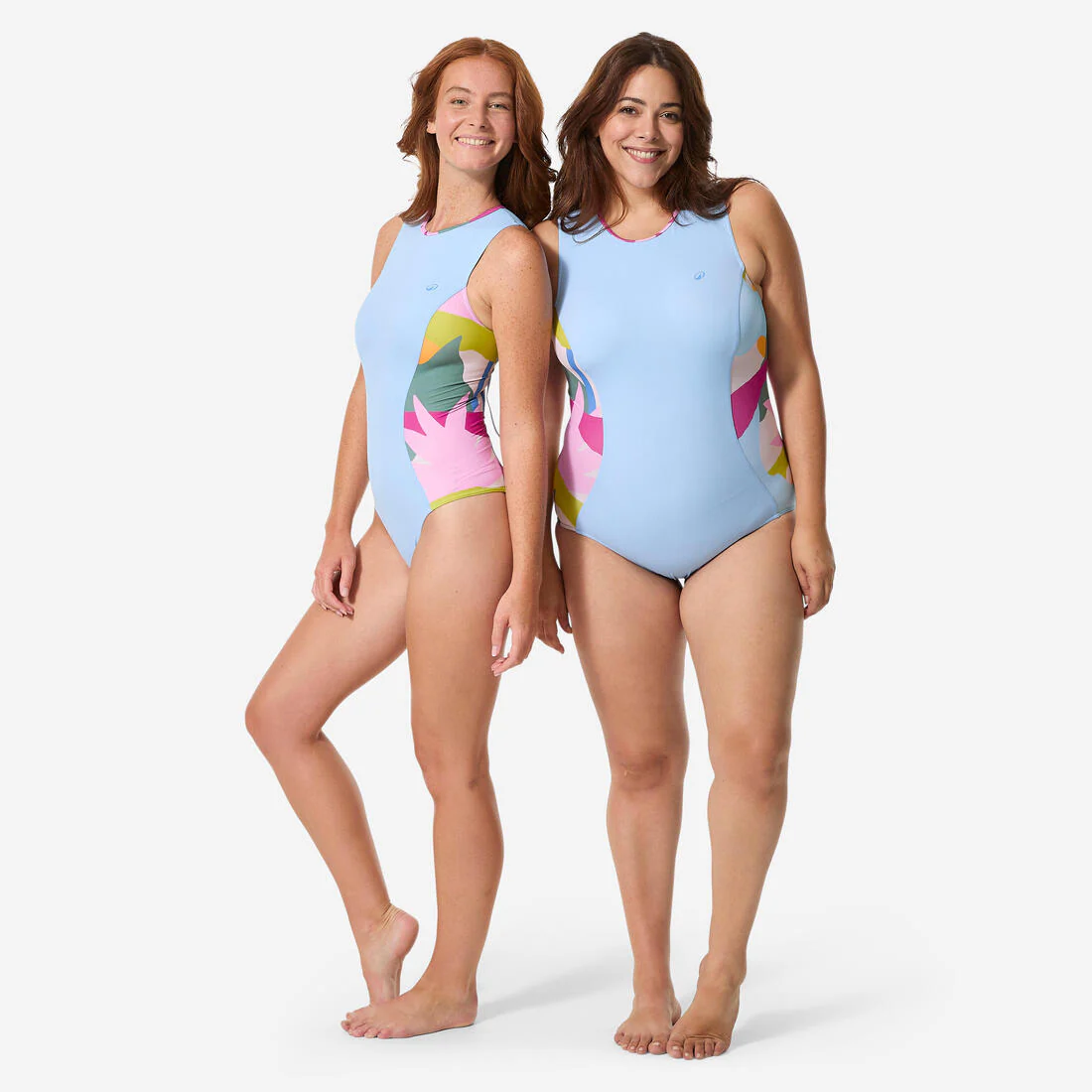 Bañador Mujer cremallera Carla Colorama Axul - Image 2
