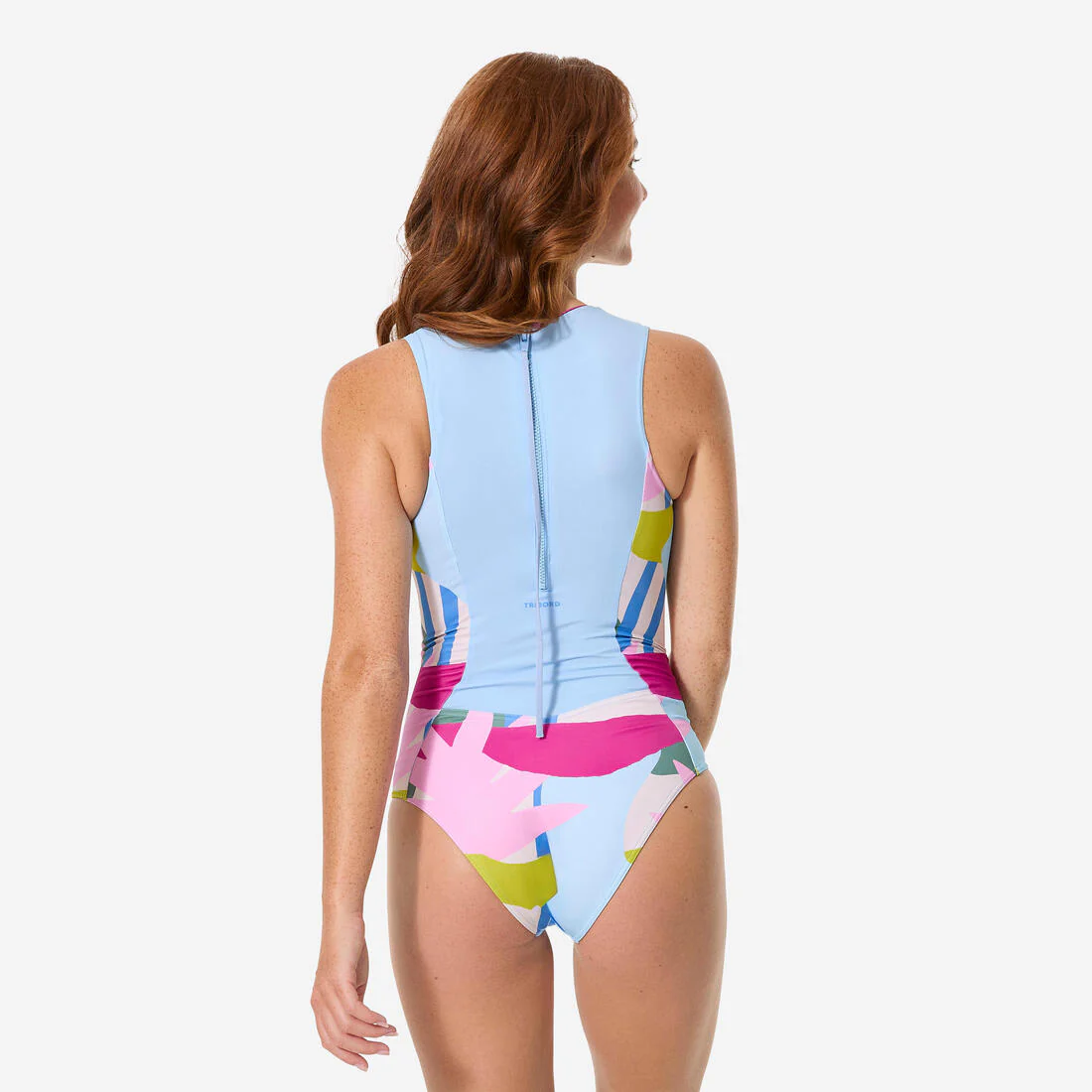 Bañador Mujer cremallera Carla Colorama Axul - Image 4