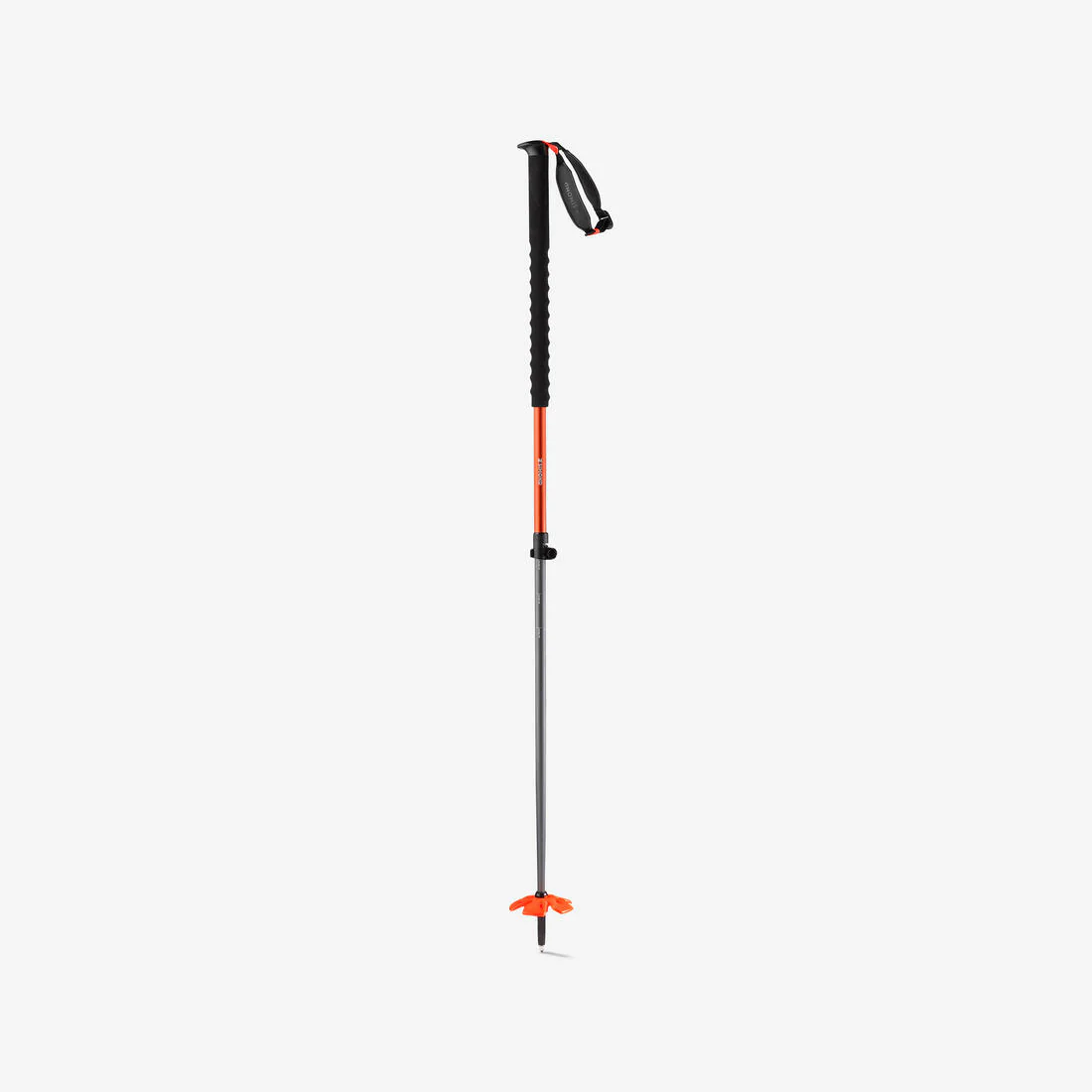 Bastones esquí travesía y freeride telescópicos, SIMOND VARIO 2 Safety naranja - Image 2