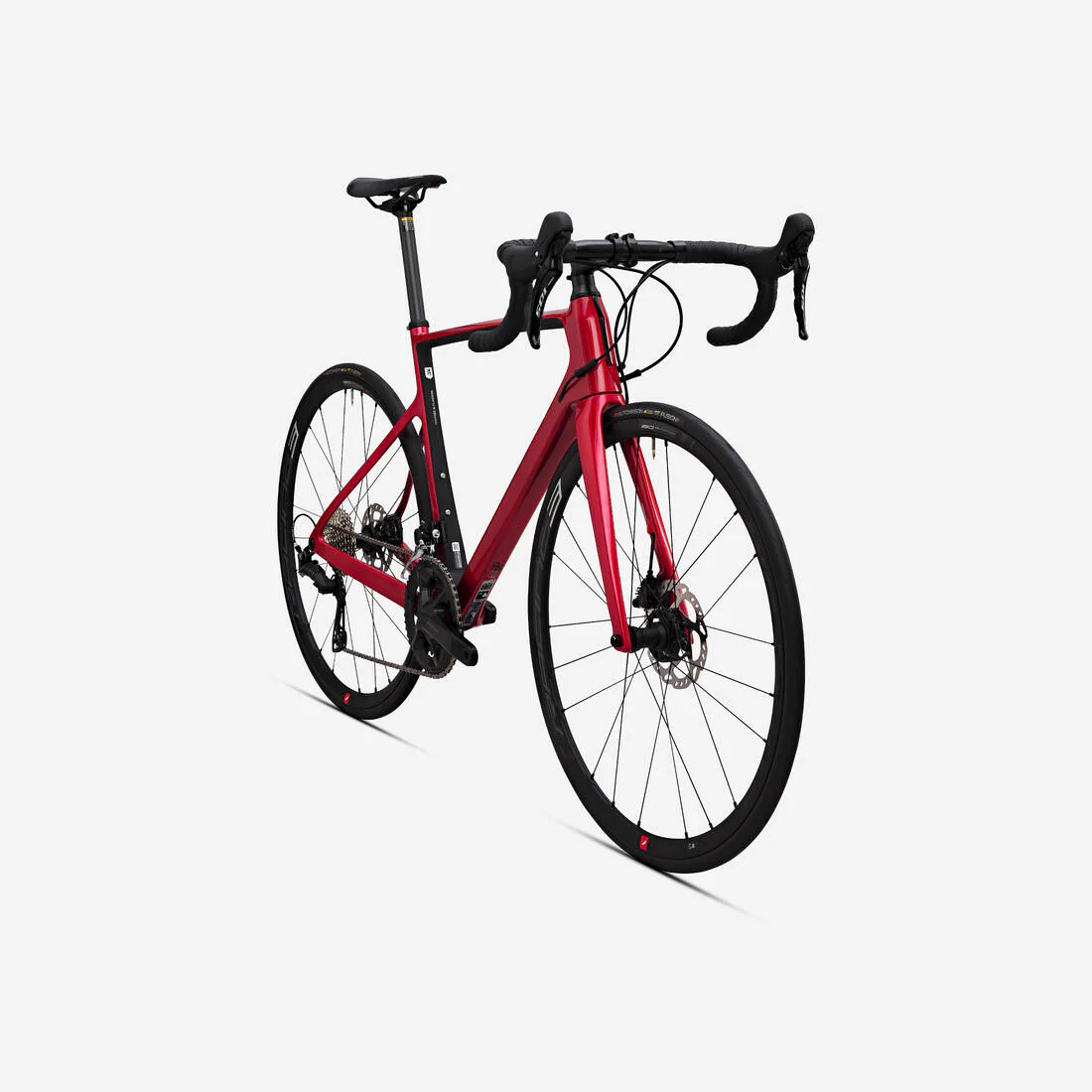 Bicicleta Carretera EDR CF Rojo Shimano 105 12 Velocidades - Image 2