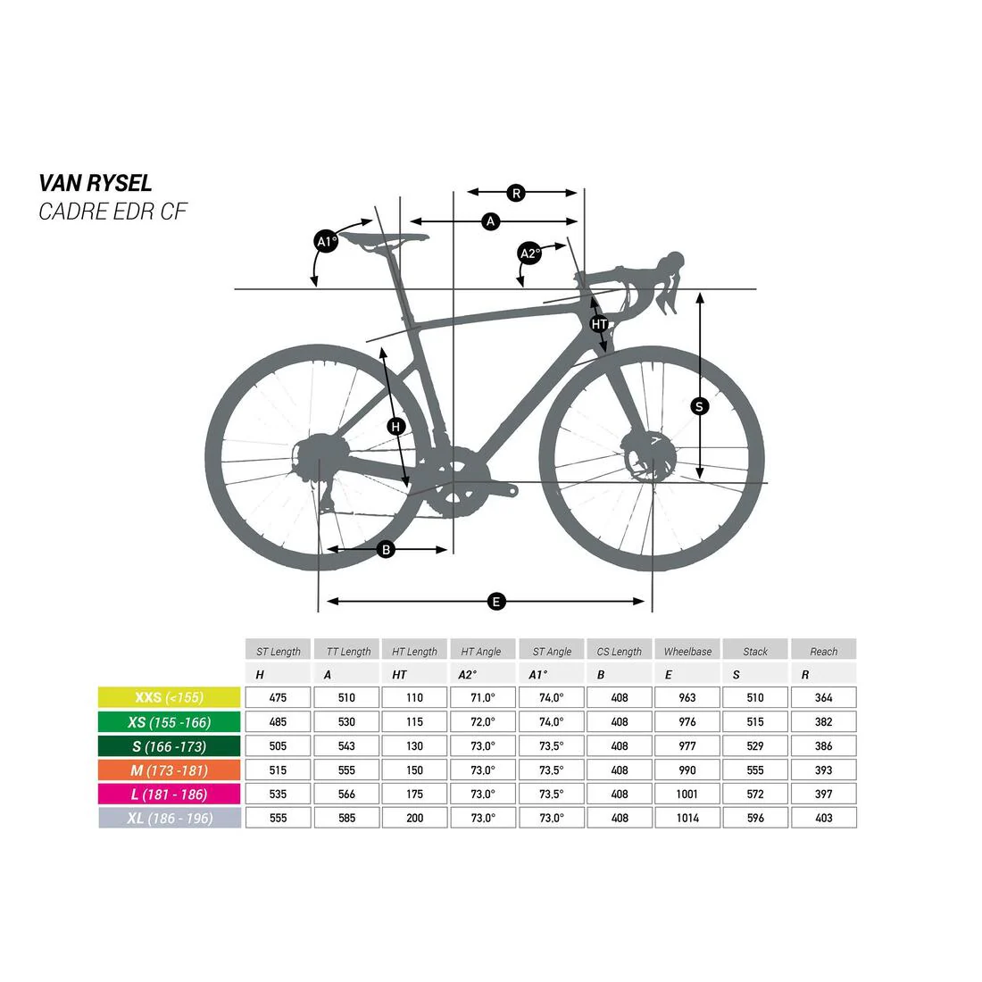 Bicicleta Carretera EDR CF Rojo Shimano 105 12 Velocidades - Image 6