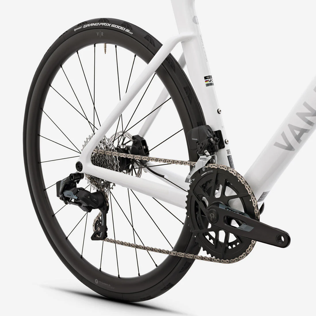 Bicicleta Carretera RCR Blanco Sram Rival AXS E1 2x12 V Sensor Potencia - Image 10
