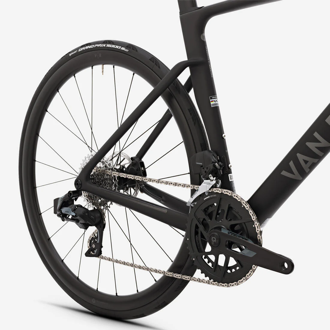 Bicicleta Carretera RCR Blanco Sram Rival AXS E1 2x12 V Sensor Potencia - Image 8