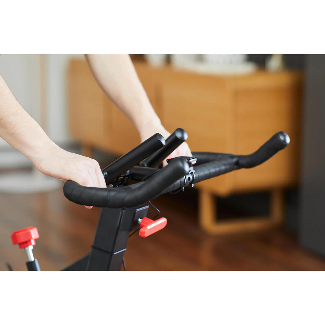Bicicleta ciclo indoor Domyos Biking 100 12kg rueda inercia. - Image 13