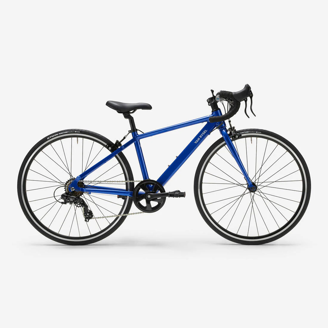 Bicicleta de carretera niños 26 pulgadas Triban 100 azul 9-12 años