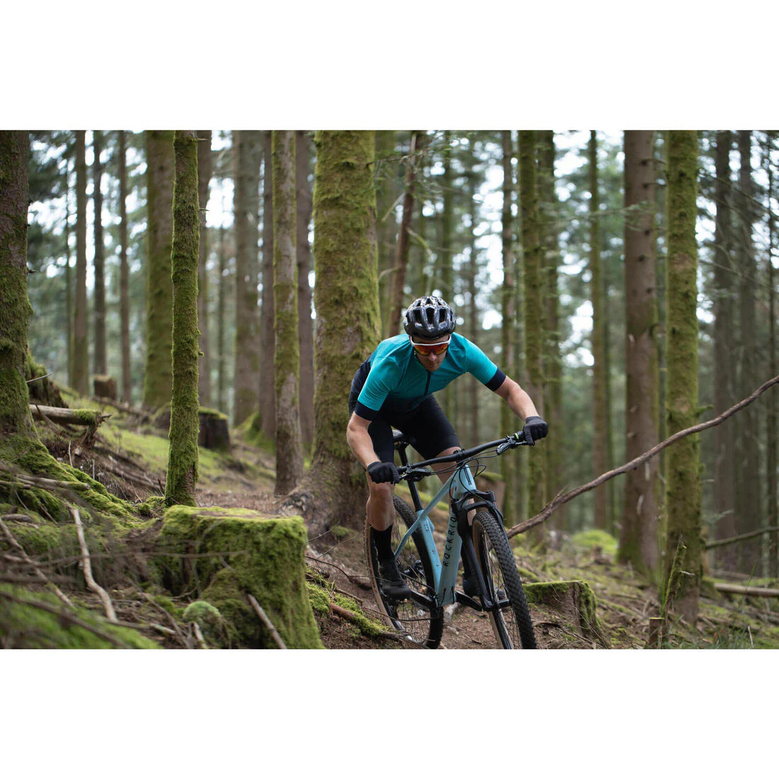 Bicicleta de montaña 29" carbono Rockrider Race 740 azul NX/GX Eagle - Image 14
