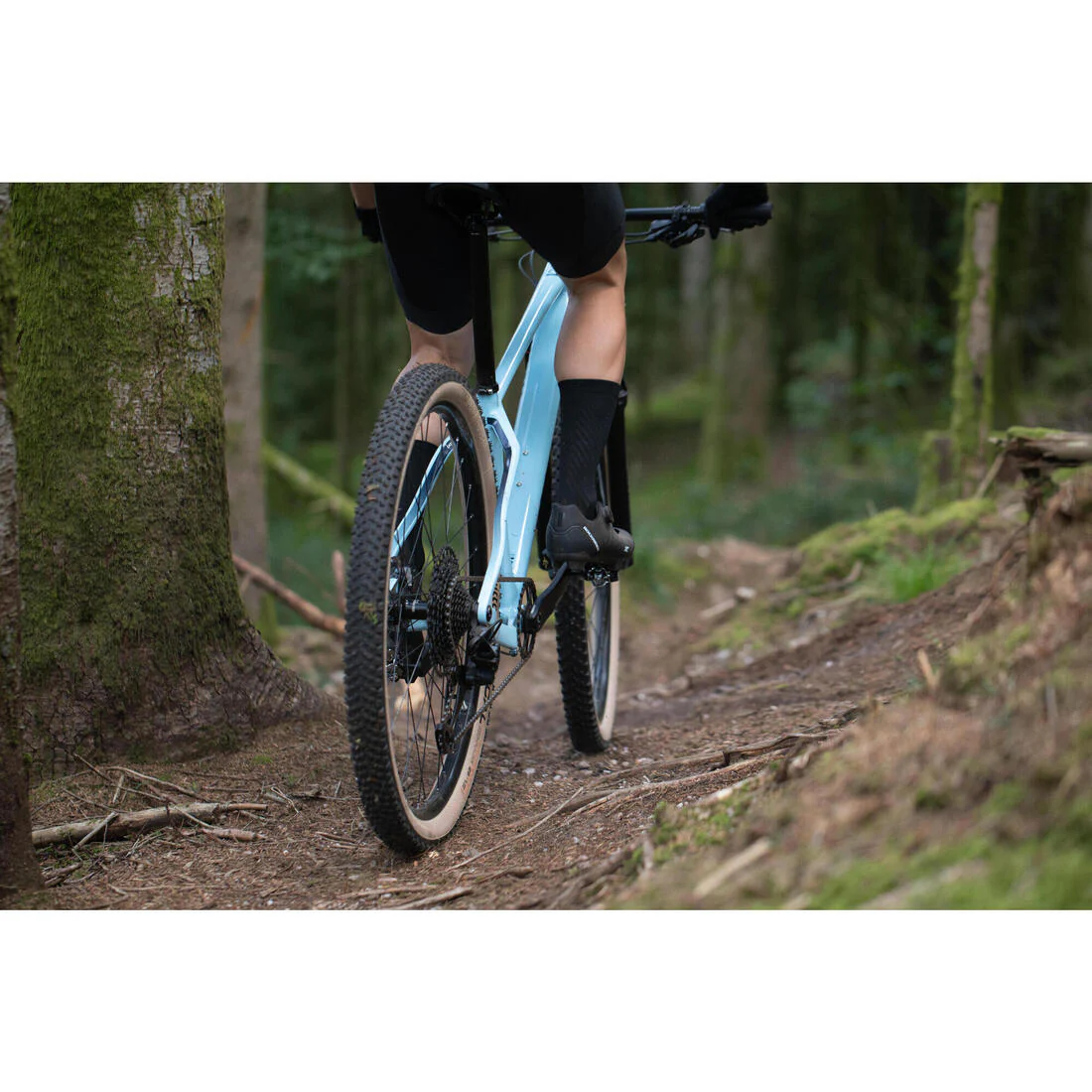 Bicicleta de montaña 29" carbono Rockrider Race 740 azul NX/GX Eagle - Image 15