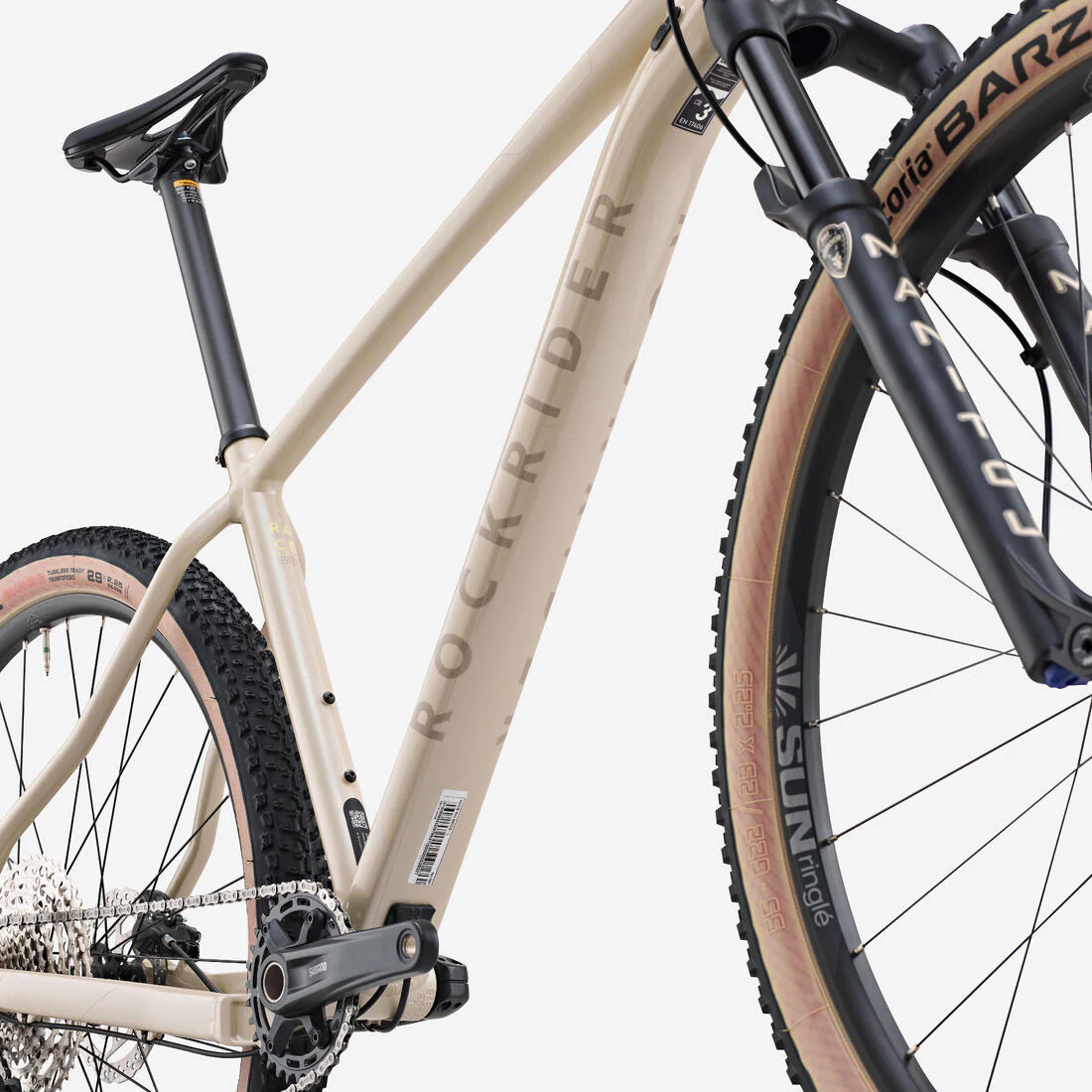 Bicicleta de montaña 29" Race 540 beis suspensión delantera cuadro aluminio - Image 4
