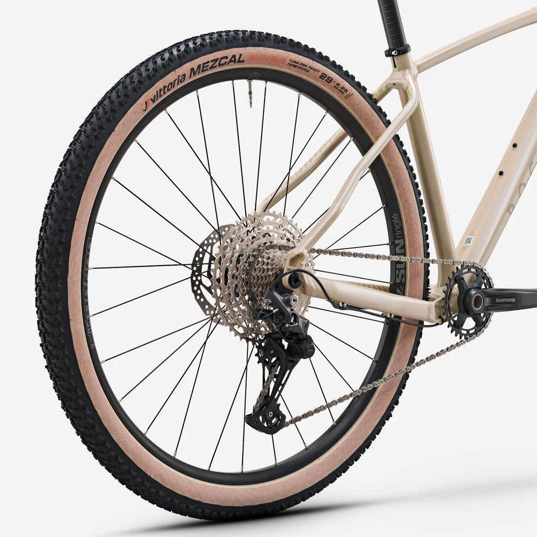Bicicleta de montaña 29" Race 540 beis suspensión delantera cuadro aluminio - Image 5