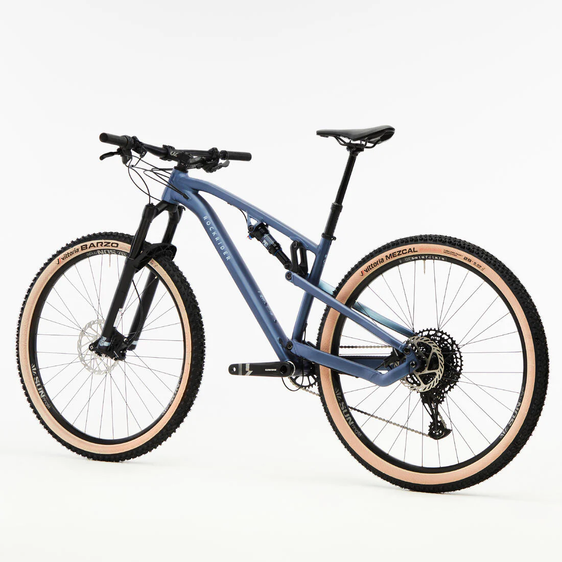 Bicicleta de montaña doble suspensión aluminio XC Race 700 S Azul - Image 3
