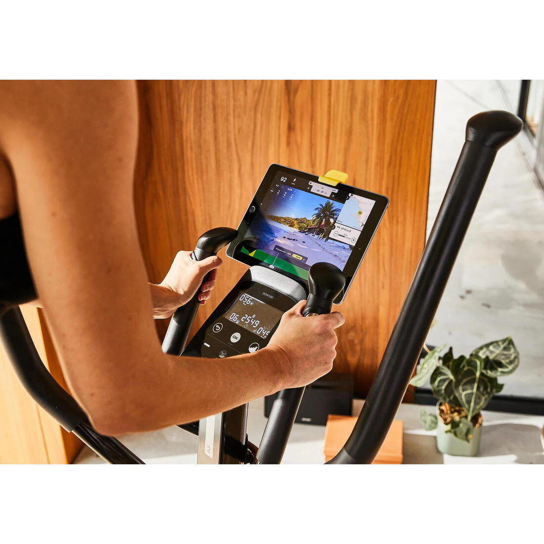 Bicicleta Elíptica EL520B Autoalimentada Conectada Kinomap - Image 3
