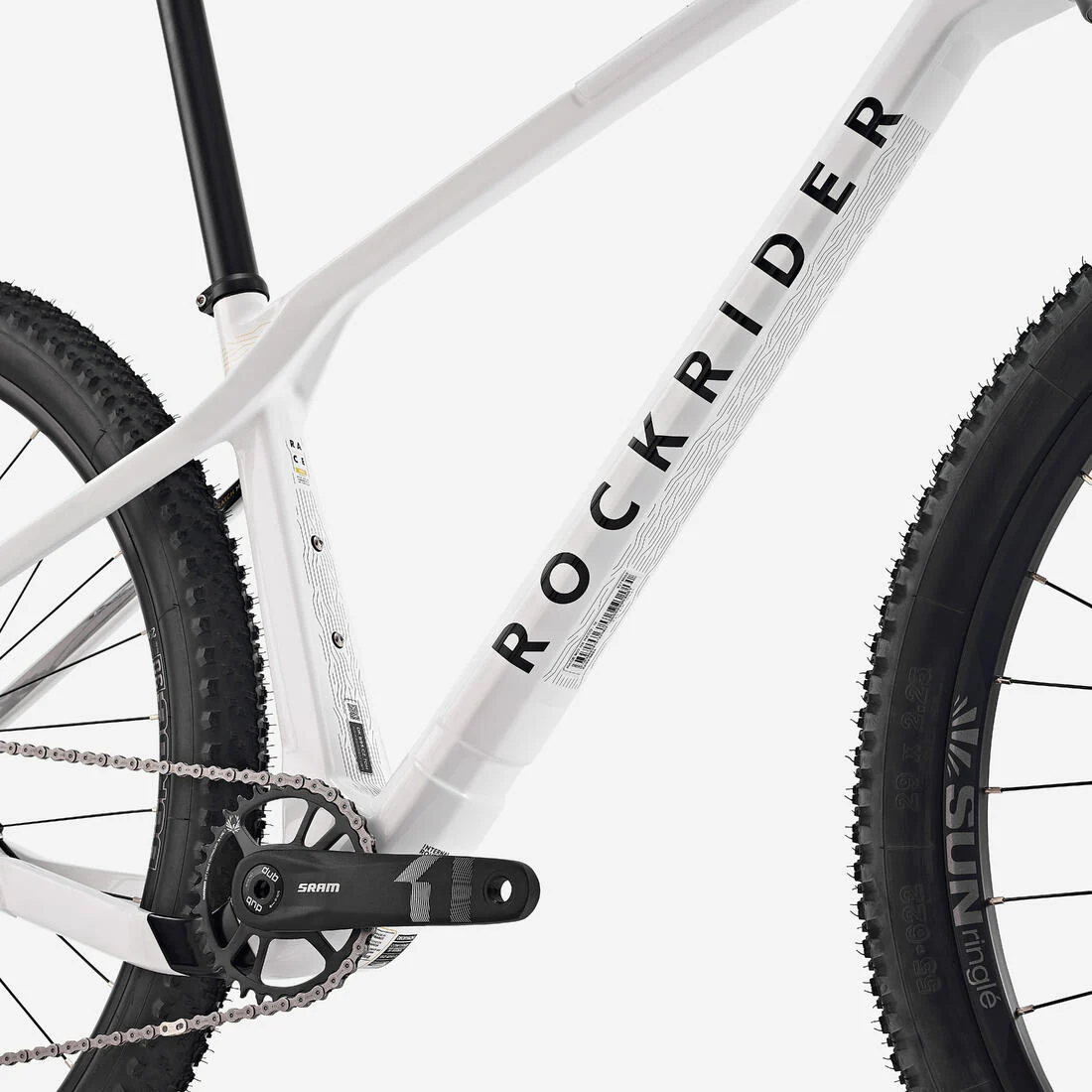 Bicicleta MTB XC Race 900 NX Blanco Semirrígida Cuadro Carbono - Image 5