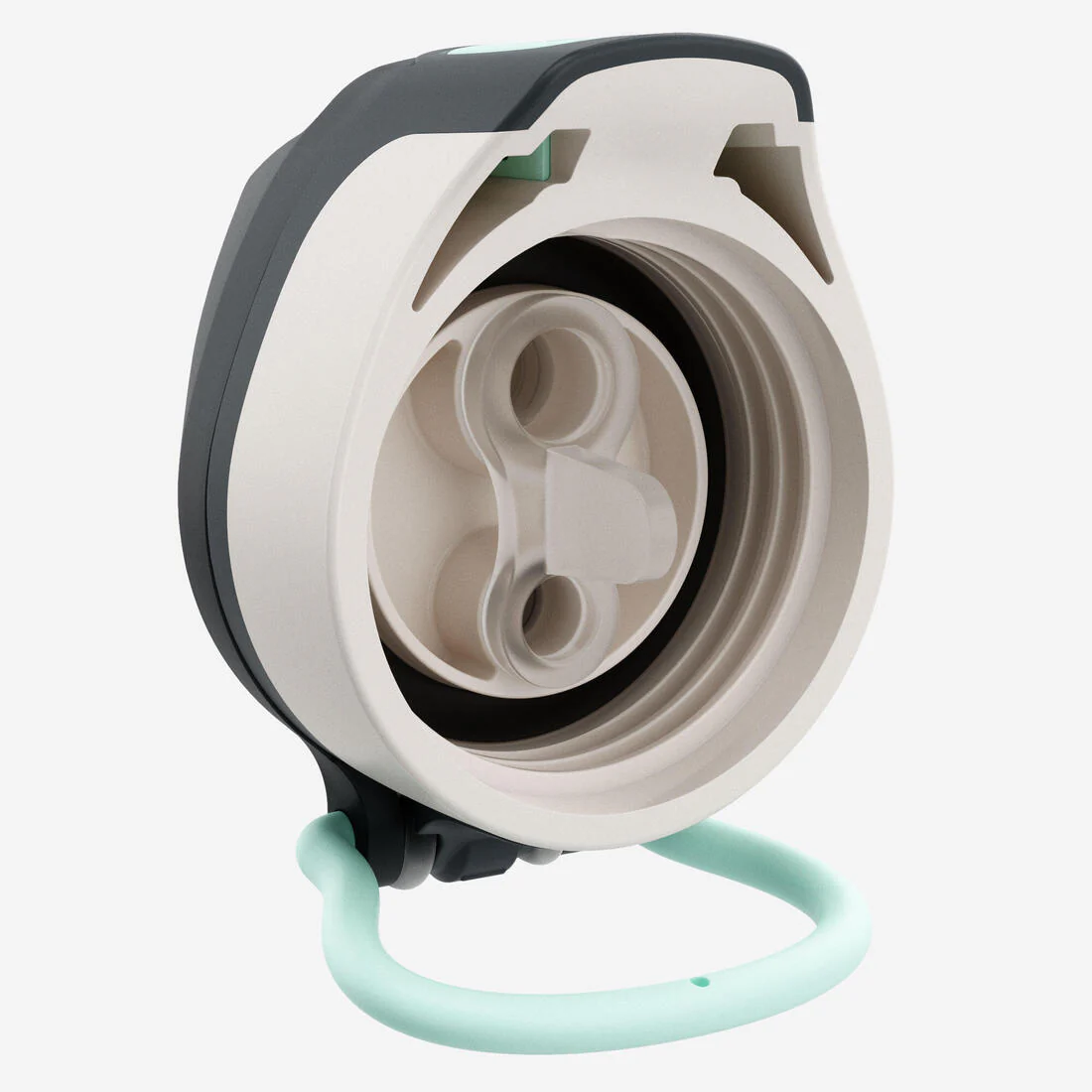 Bidón senderismo niños 0,5L Ecozen® con tapón instantáneo Quechua 500 azul - Image 6