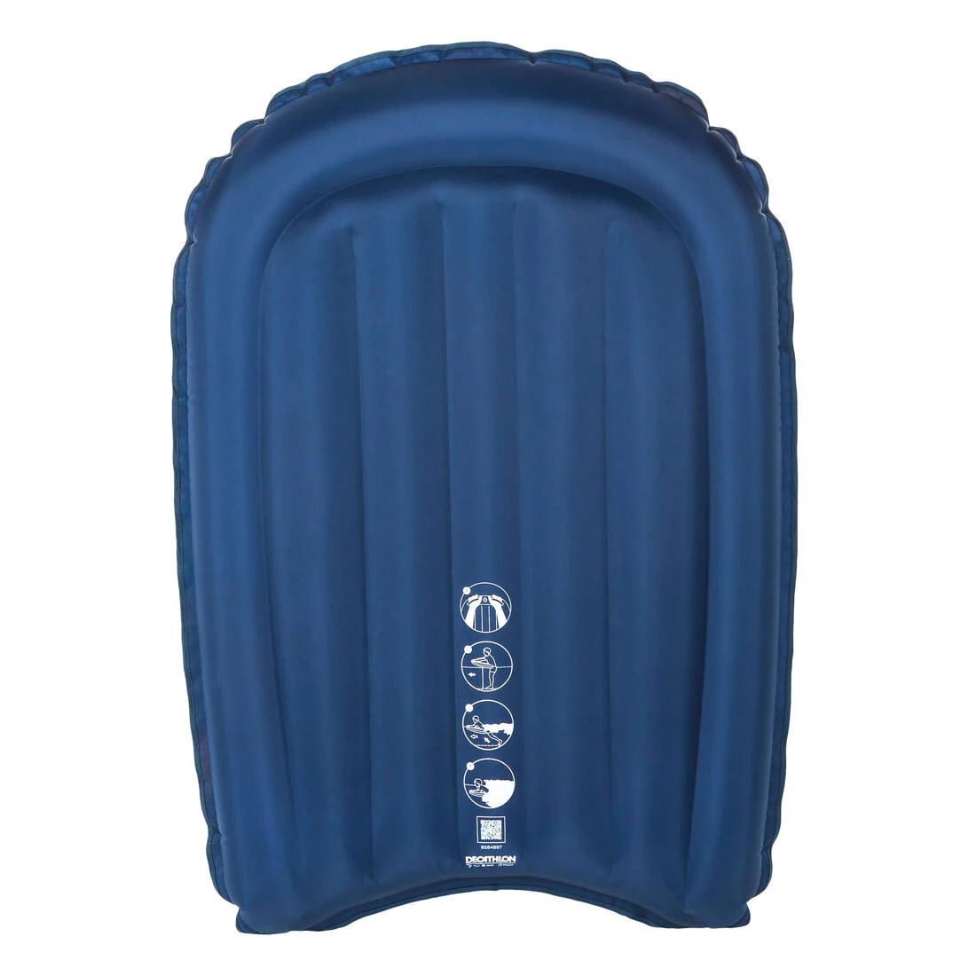 Bodyboard Azul Iniciación Hinchable Compacto (25-90 kg) - Image 4