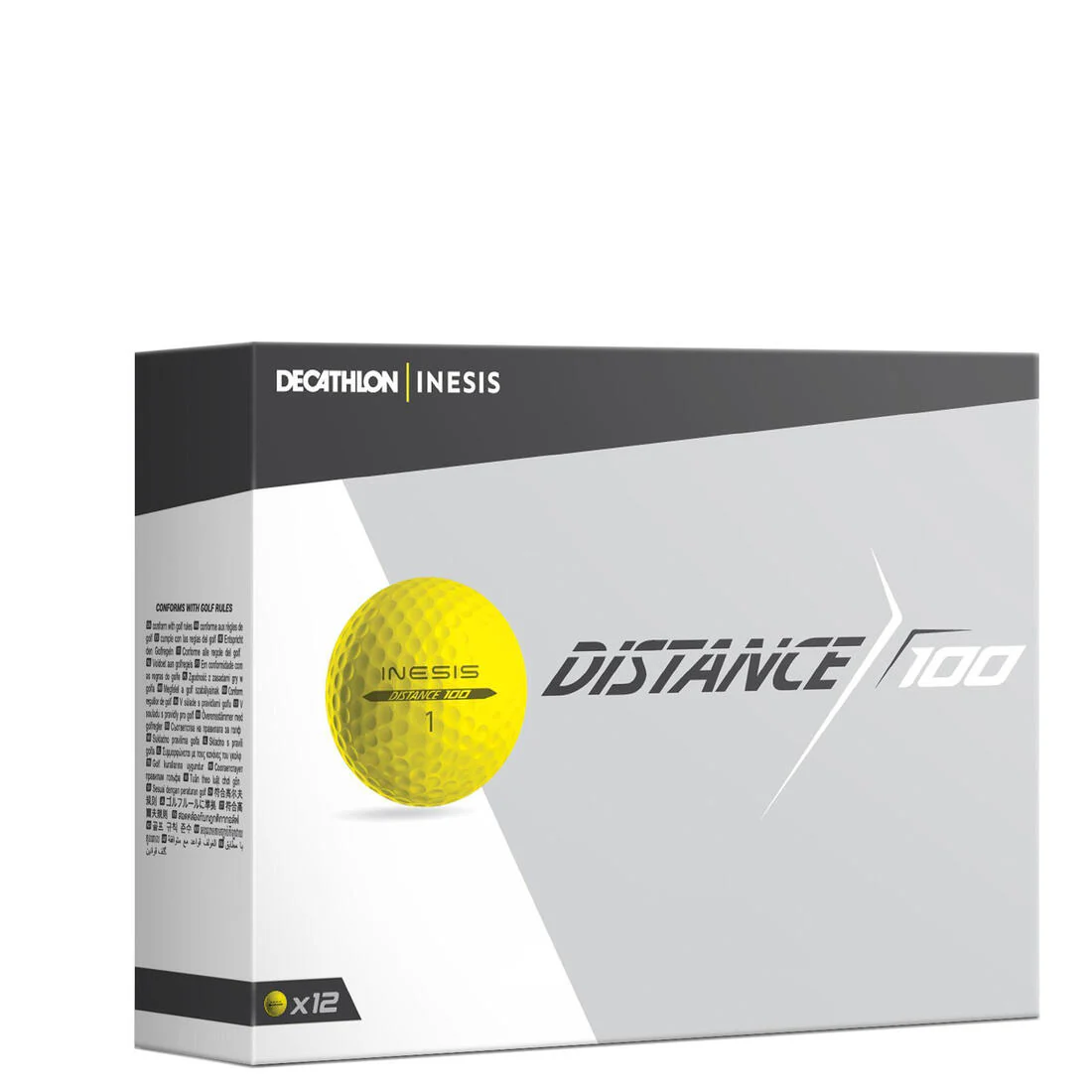BOLAS GOLF x12 - INESIS DISTANCE 100 - Image 13