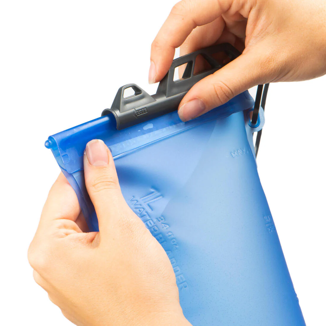 Bolsa Agua MTB Azul Translúcida 1 l - Image 3