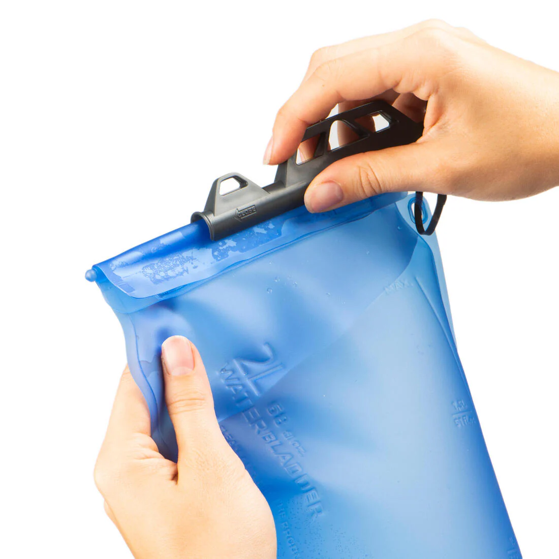 Bolsa Agua MTB Azul Translúcida 2 l - Image 3