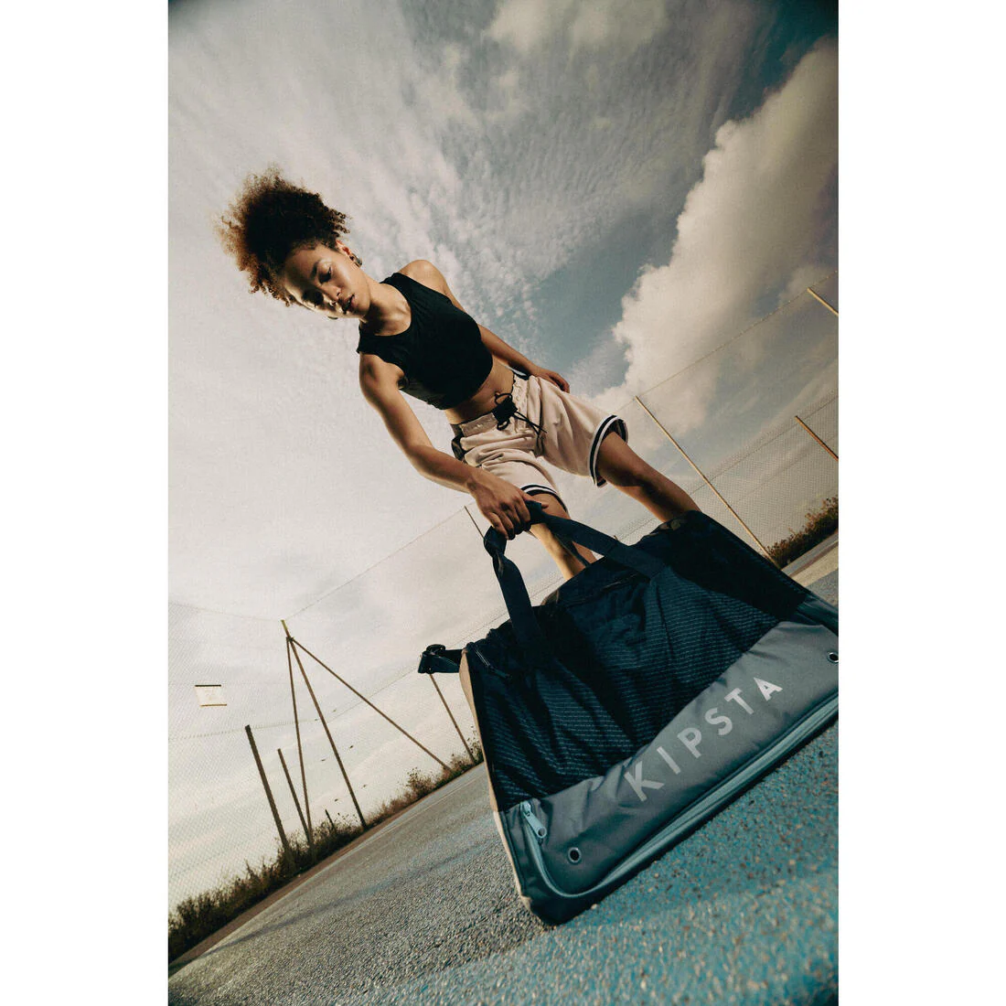 Bolsa de deporte 45 L - Hardcase azul - Image 13