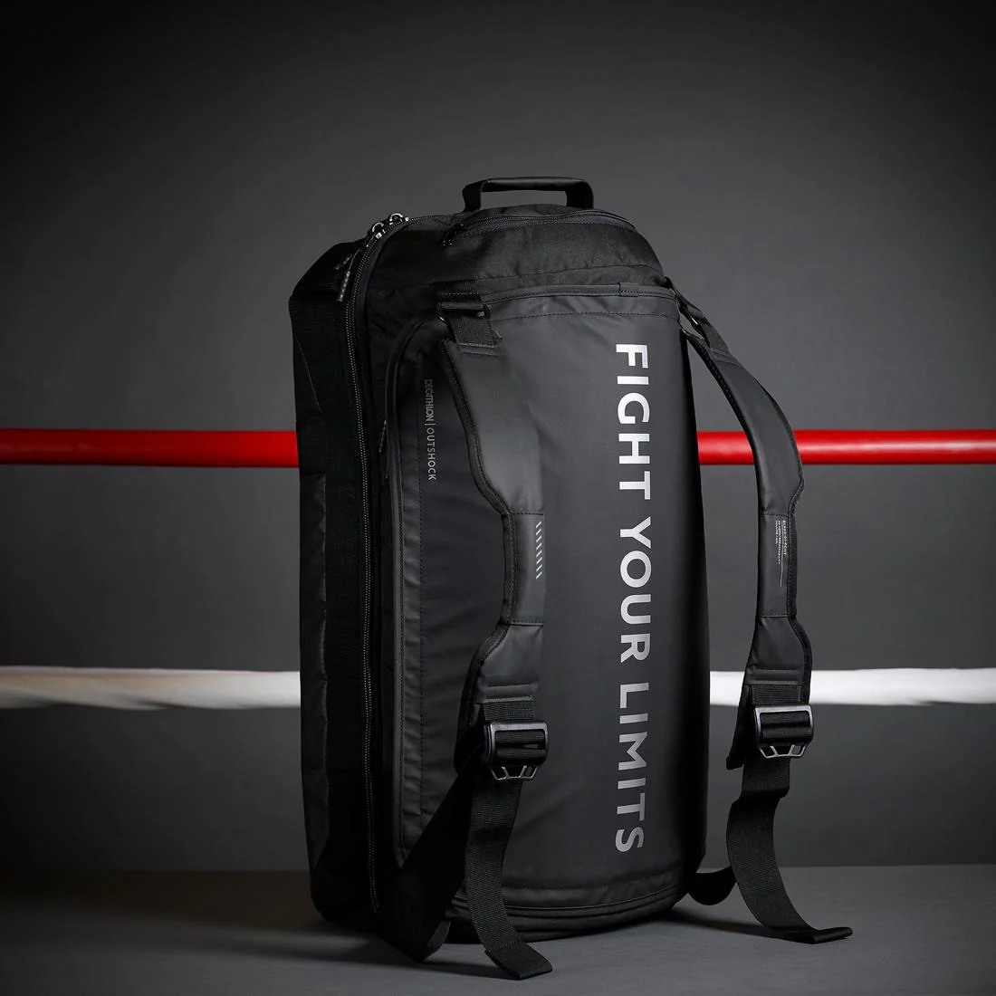 Bolsa/mochila para deportes de combate 900 60 L negra - Image 7