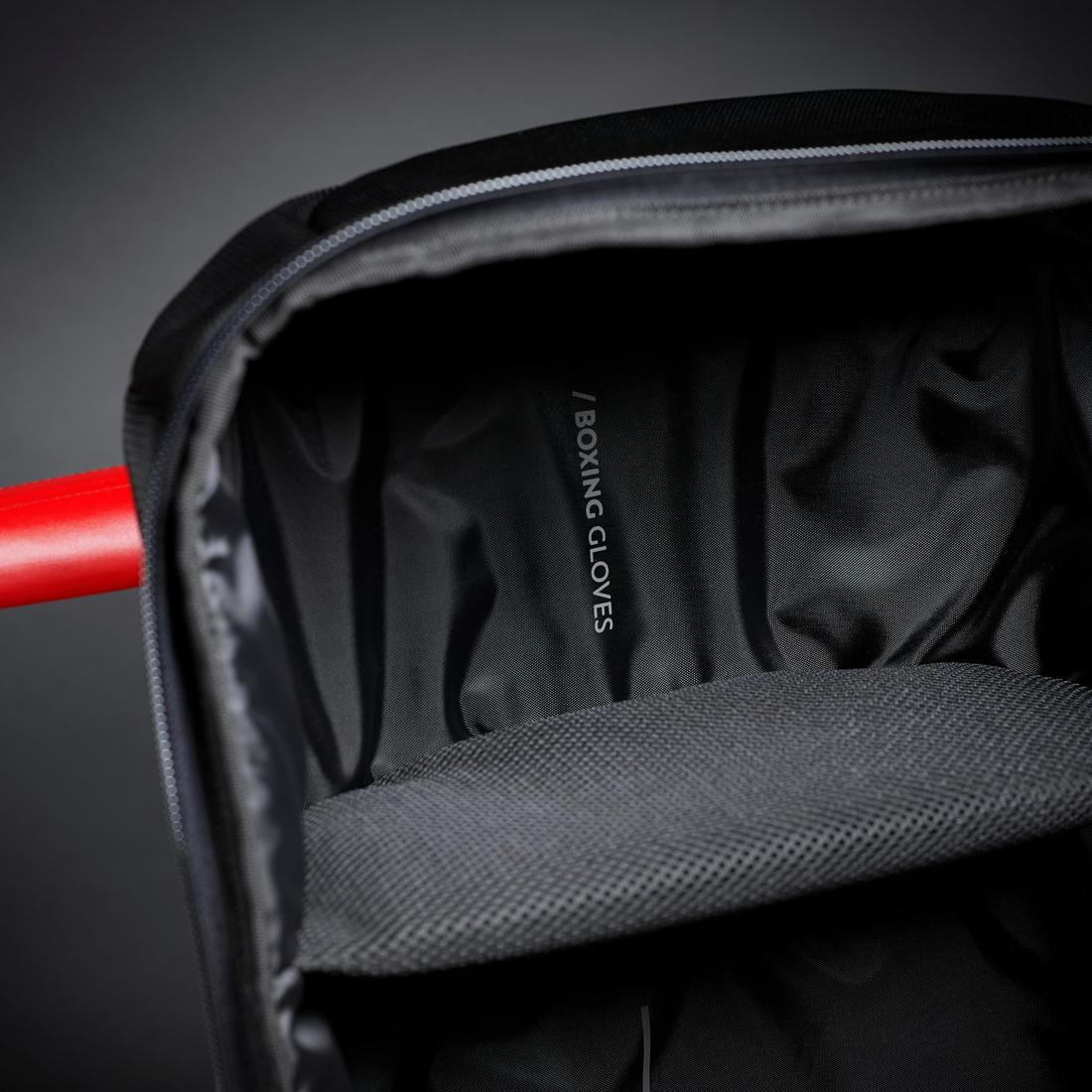 Bolsa/mochila para deportes de combate 900 60 L negra - Image 9