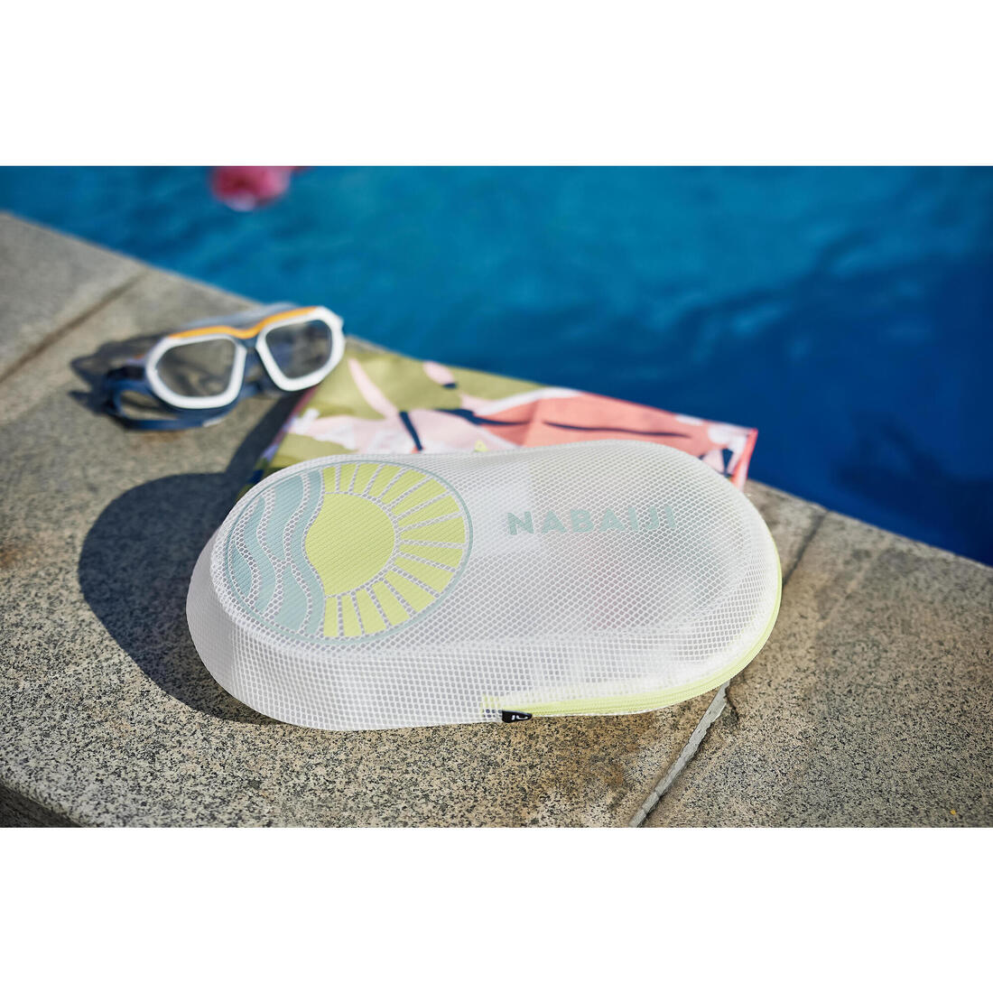 Bolsa piscina impermeable Nabaiji azul/blanco 7 L - Image 15