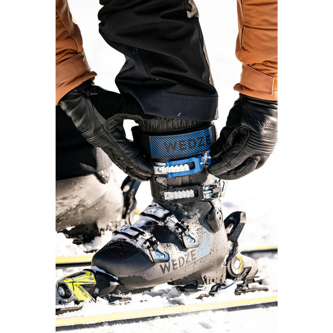 Botas de Esquí Mujer Wedze 580 Flex 80 Alpino Negro - Image 10