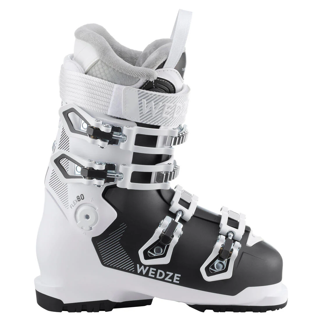 Botas de Esquí Mujer Wedze 580 Flex 80 Alpino Negro - Image 2