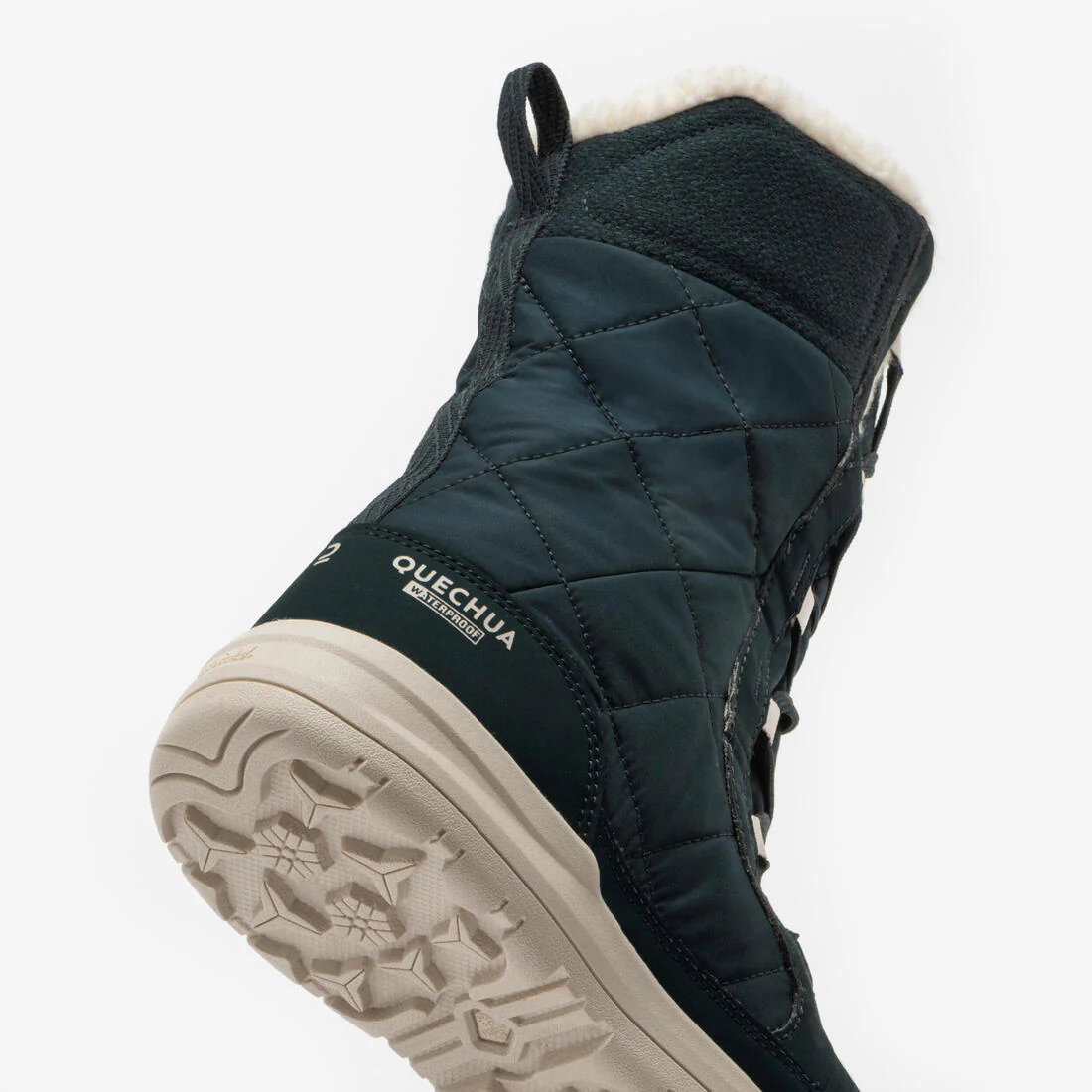 Botas de nieve y apreski impermeables cordones Mujer Quechua NH500 - Image 14