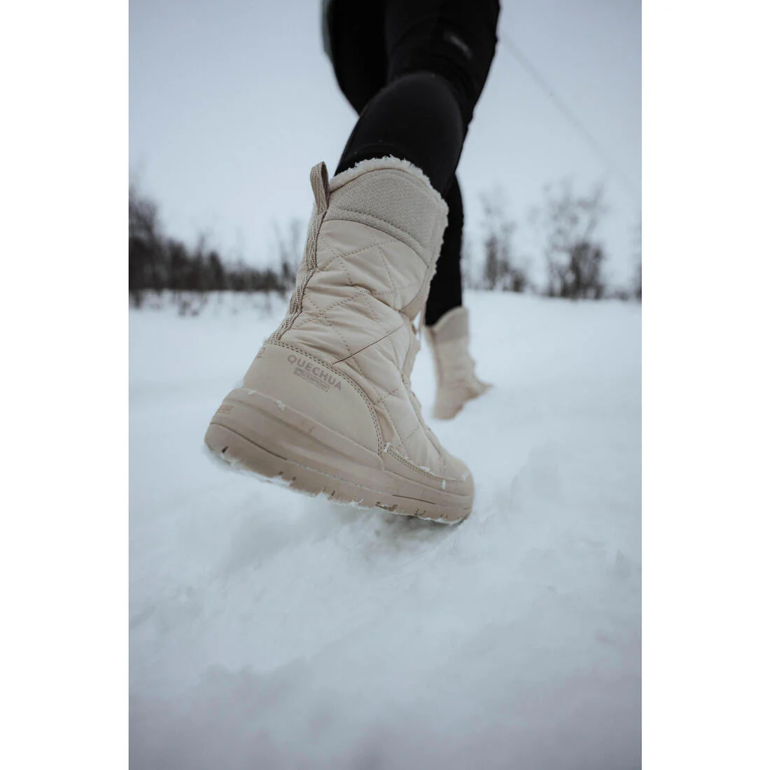 Botas de nieve y apreski impermeables cordones Mujer Quechua NH500 - Image 16