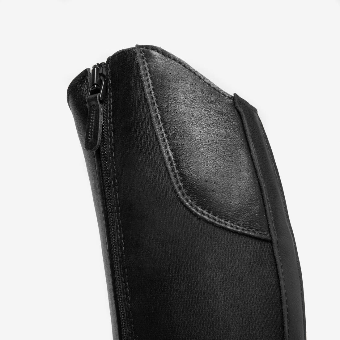 Botas Equitación 560 Adulto Negro Piel - Image 2