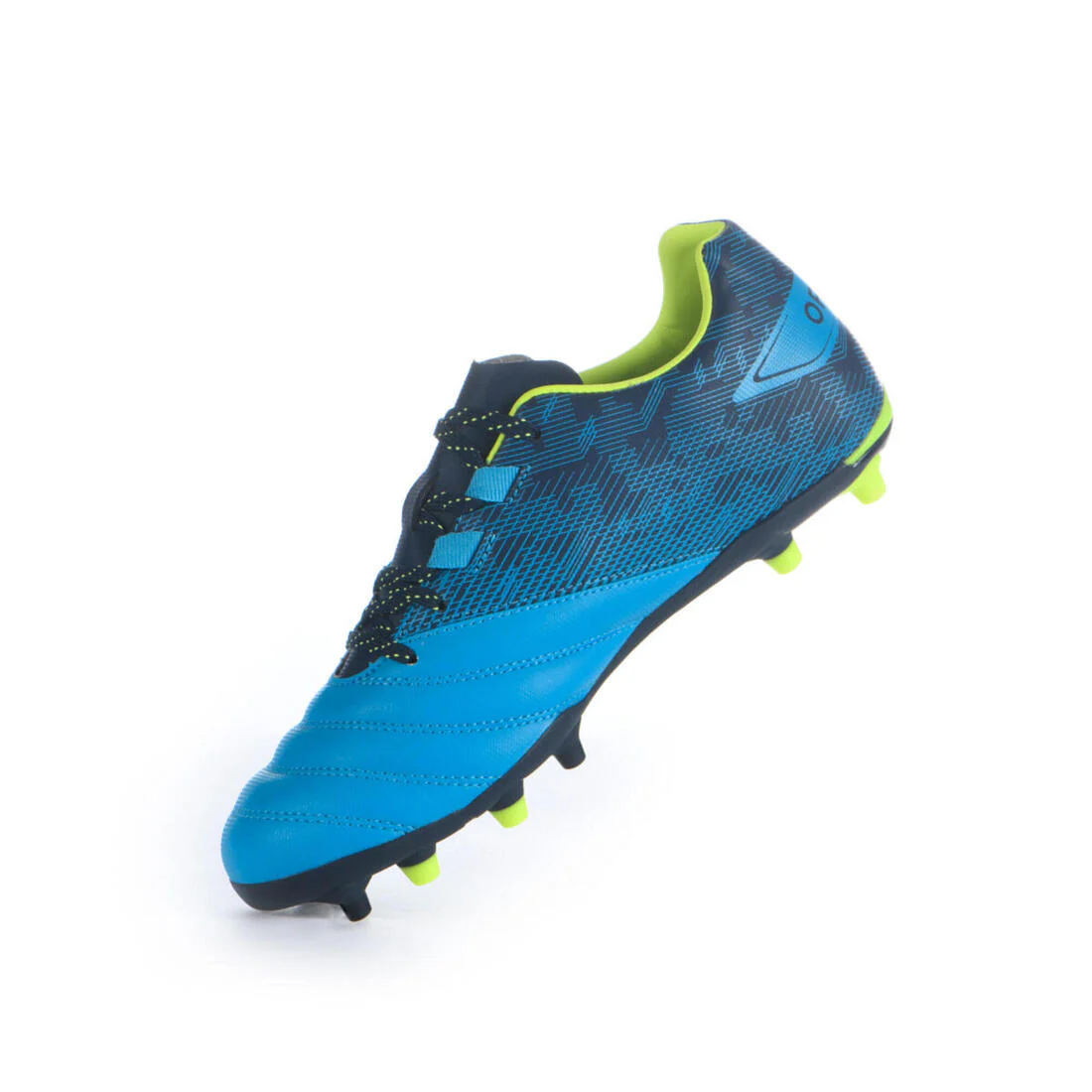 BOTAS RUGBY TACOS FIJOS TERRENOS SECOS R500 NIÑOS azul - Image 11